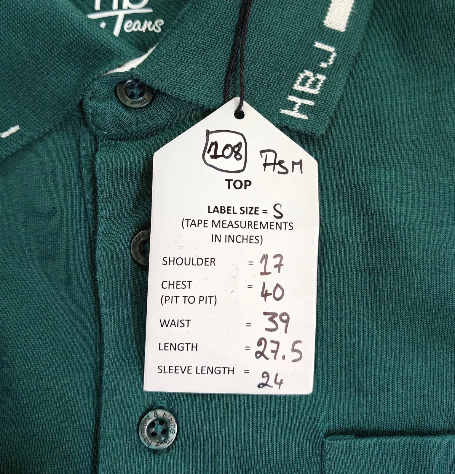 Harmont & Blaine Harmont & Blaine Jeans (HBJ) Longsleeves Polo Shirt ASM 108 Size US S / EU 44-46 / 1 - 6 Thumbnail