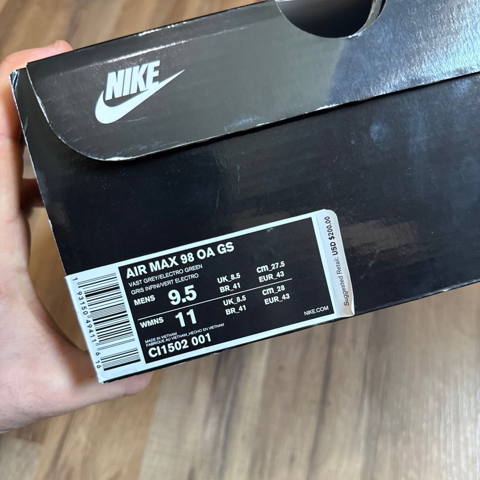 Nike 2019 Nike Air Max 98 On Air NYC La Mezcla Size US 9.5 / EU 42-43 - 11 Thumbnail