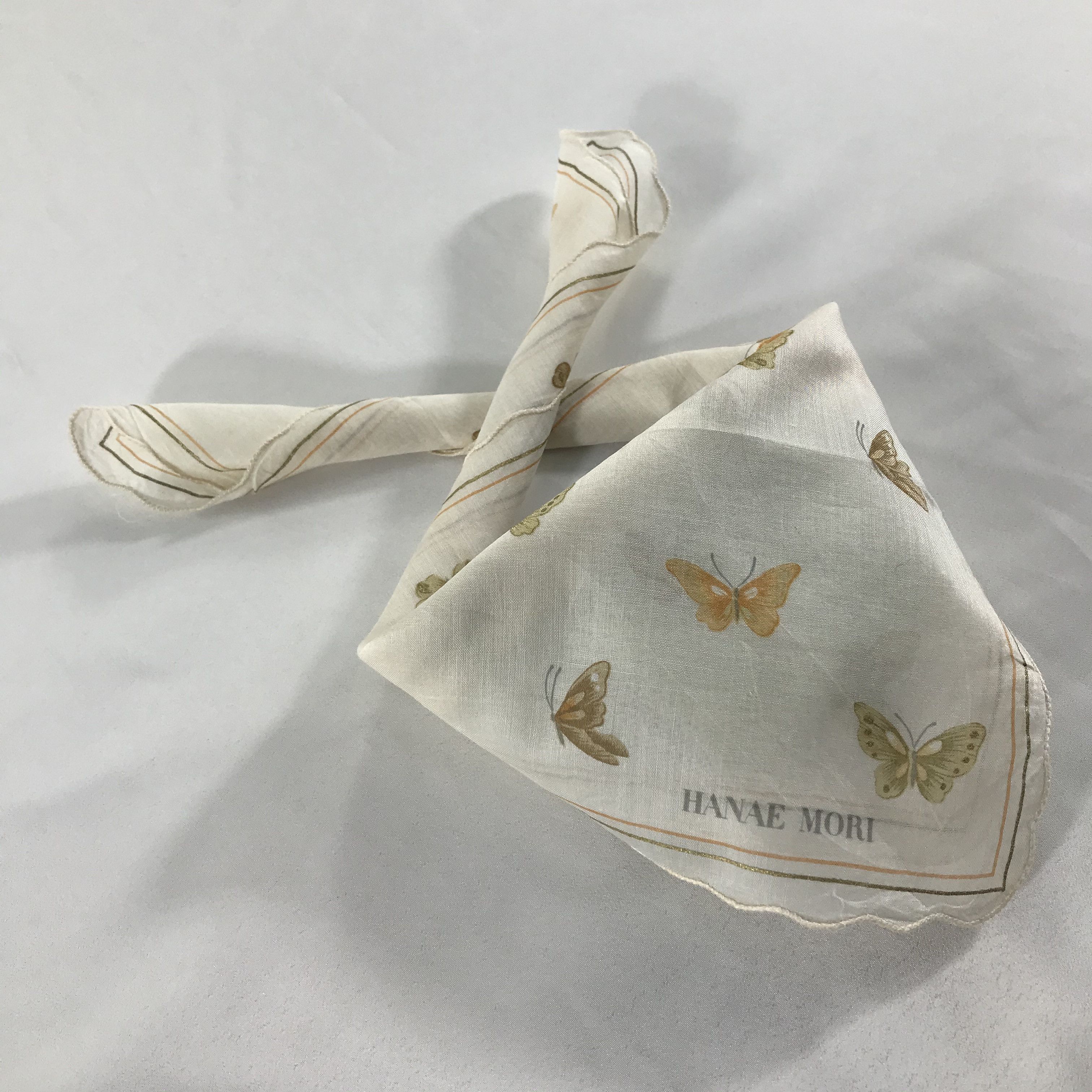 Hanae Mori × Vintage Hanae Mori Handkerchief / Neckerchief / Bandana Size ONE SIZE - 2 Thumbnail
