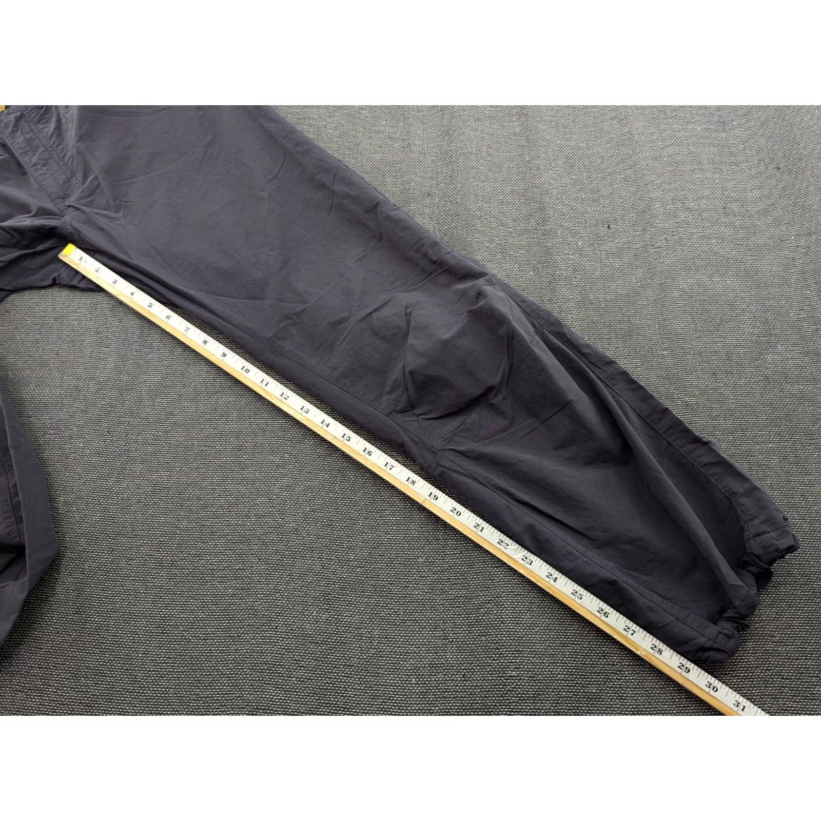 Vintage Fjallraven Womens Outdoor Pants Gray Hiking 35x30 Trousers - Cargo Style, Casual Travel, 35 Waist, 30 Inseam, Regular, Womens, Gray Size 24" / US 00 / IT 34 - 7 Thumbnail