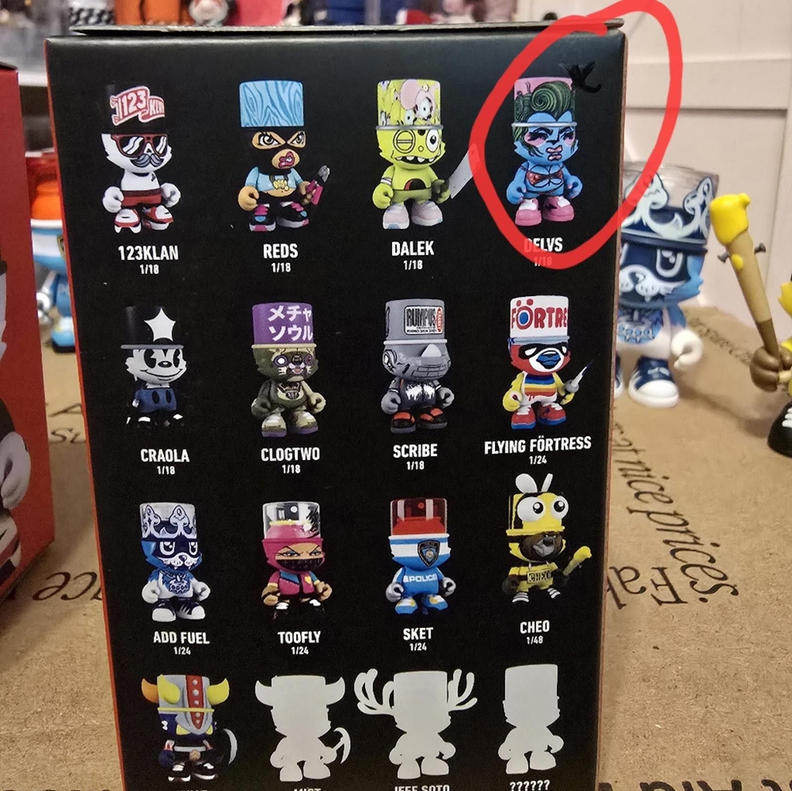 Designer Superplastic Kranky Series 1 Delvs Size ONE SIZE - 7 Thumbnail