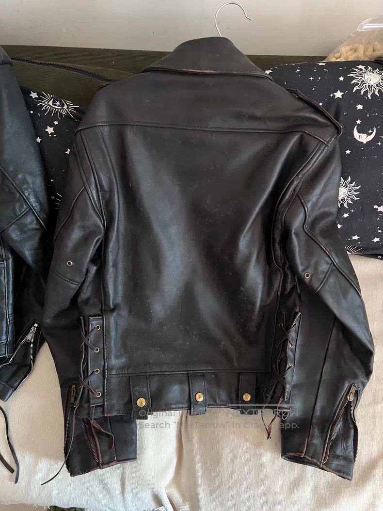Schott Schott NYC 609 Black Leather Jacket Size US M / EU 48-50 / 2 - 5 Thumbnail