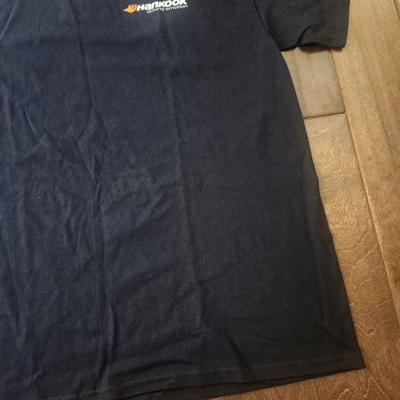 Port & Company Hankook Tire T Shirt Mens XL Black Logo Graphic Short Sleeve Tee Size US XL / EU 56 / 4 - 5 Thumbnail
