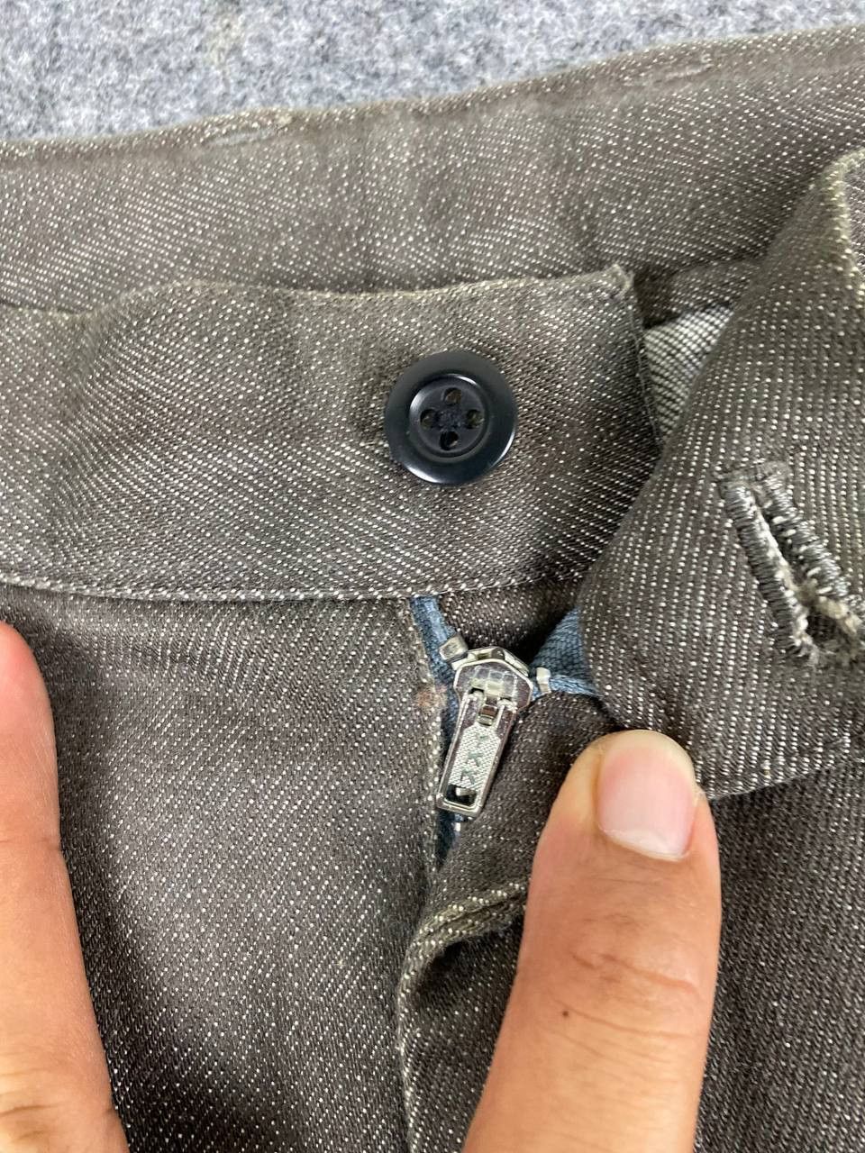 United Arrows united arrows blue label japanese brands grey denim Size US 34 / EU 50 - 6 Thumbnail