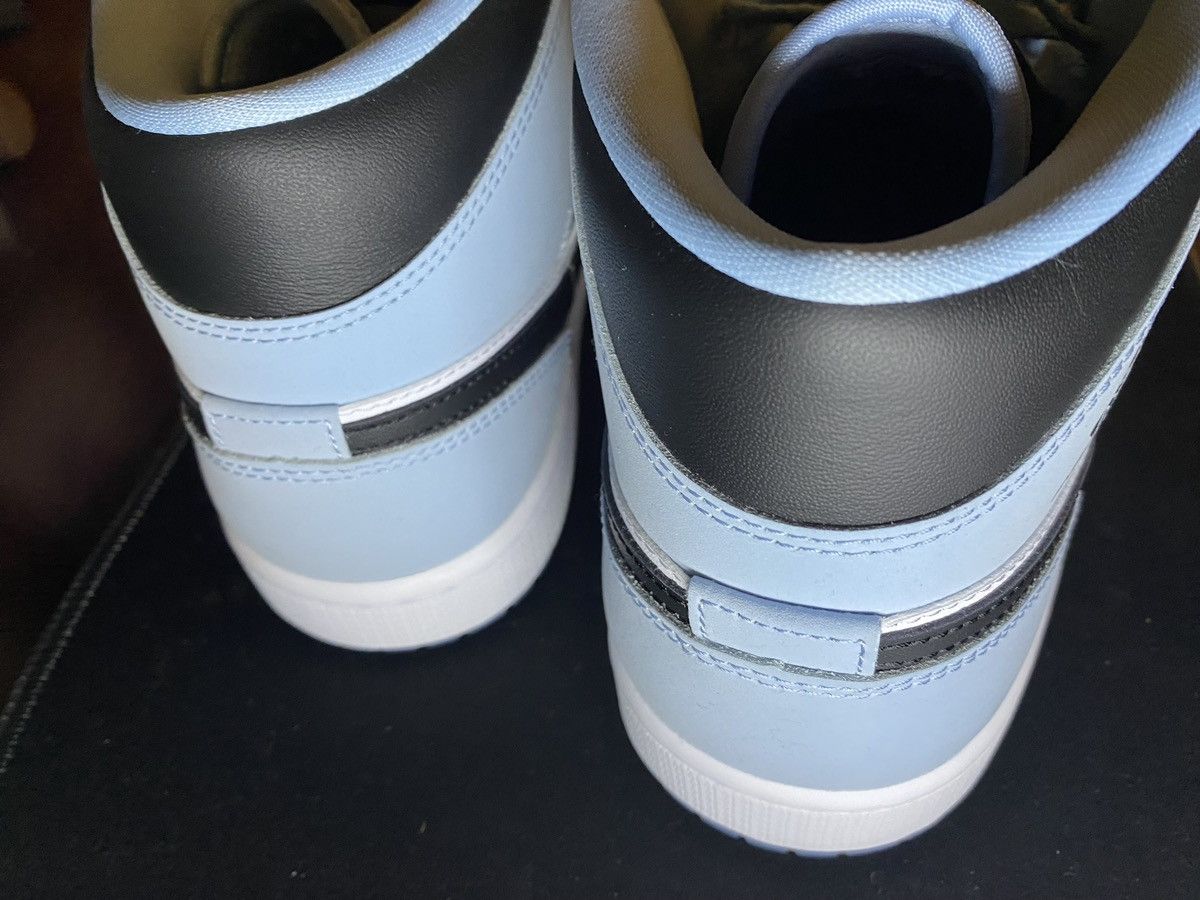 Jordan Brand Air Jordan 1 mid SE white ice blue Size US 10 / EU 43 - 4 Thumbnail