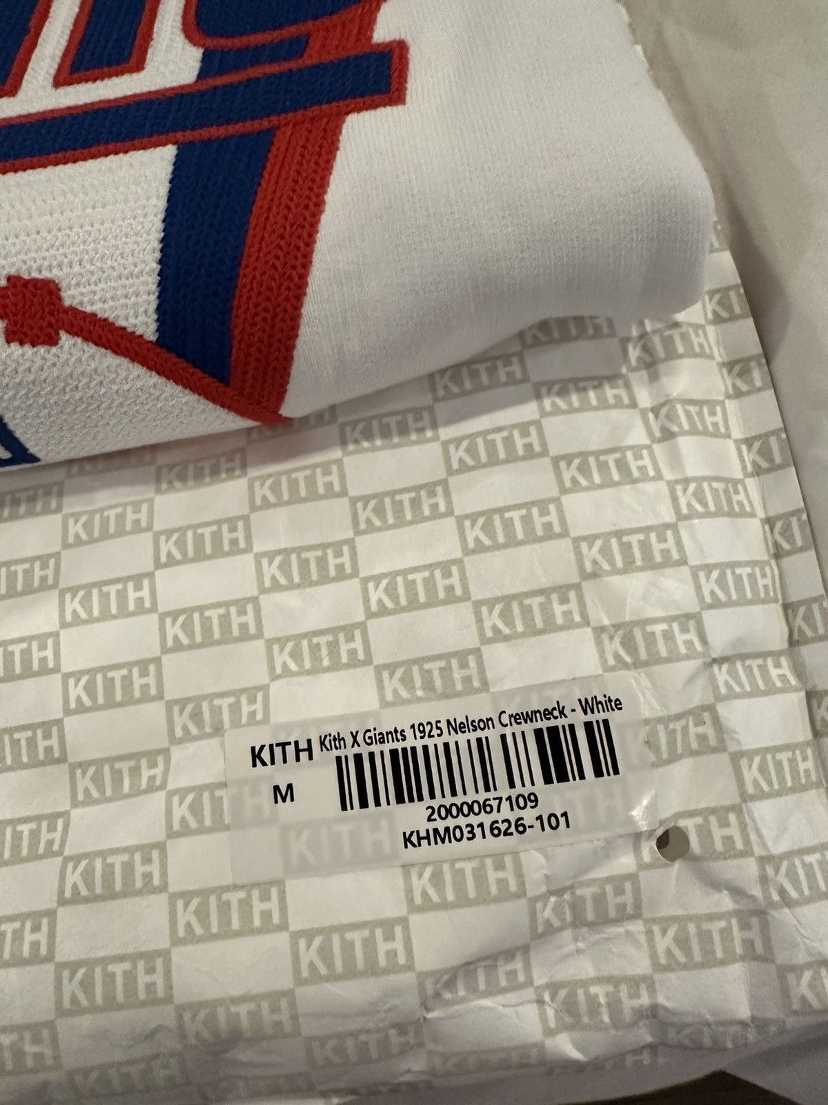 Kith Kith for the NFL: Giants 1925 Nelson Crewneck Size US M / EU 48-50 / 2 - 4 Thumbnail
