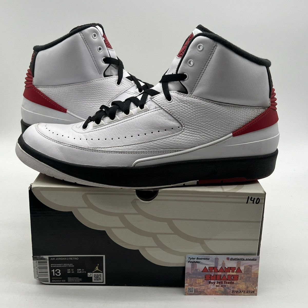 Jordan Brand Air Jordan 2 Chicago Size US 13 / EU 46 - 1 Thumbnail