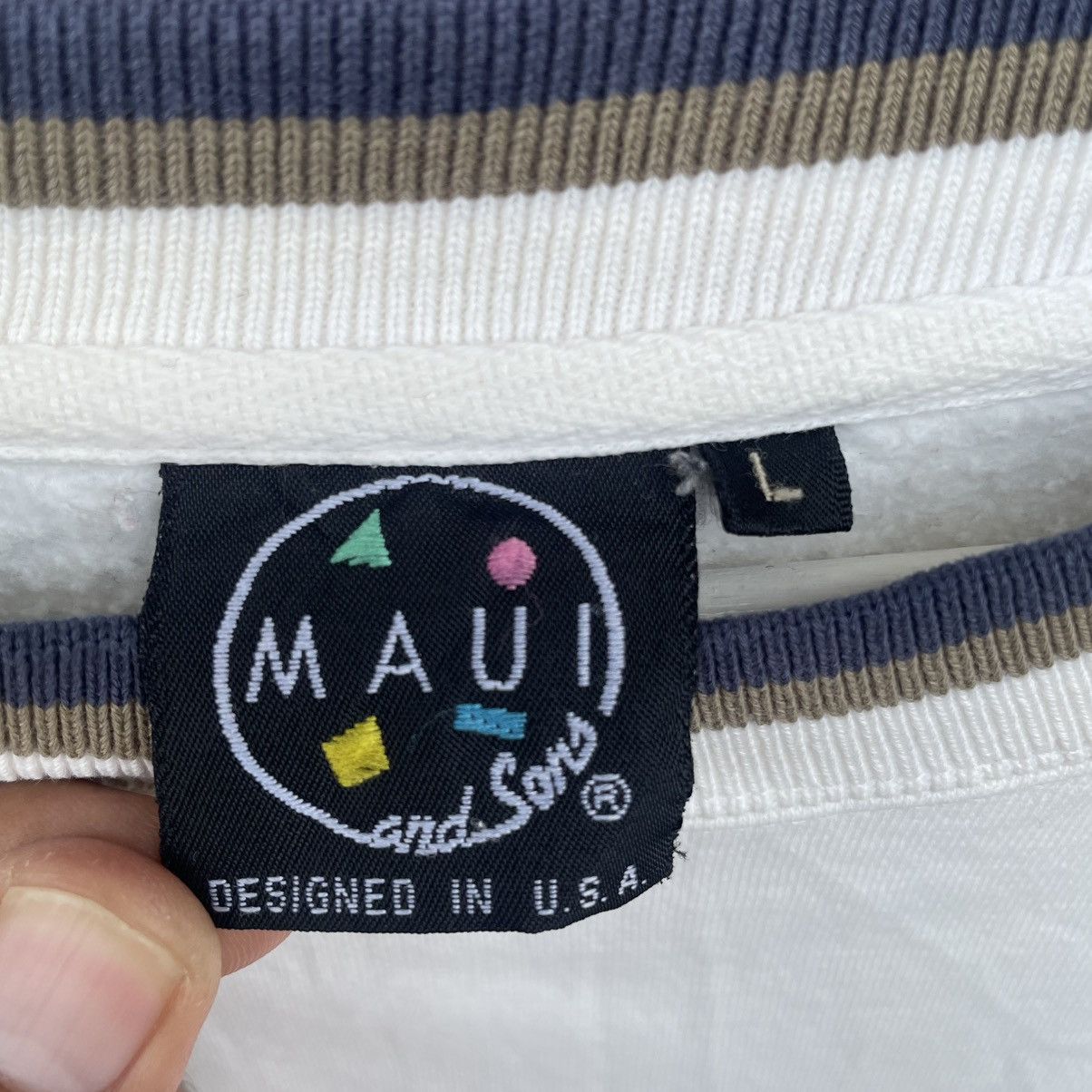 Maui and Sons Vintage Maui and Sons Surf Sweatshirt Size US L / EU 52-54 / 3 - 7 Thumbnail