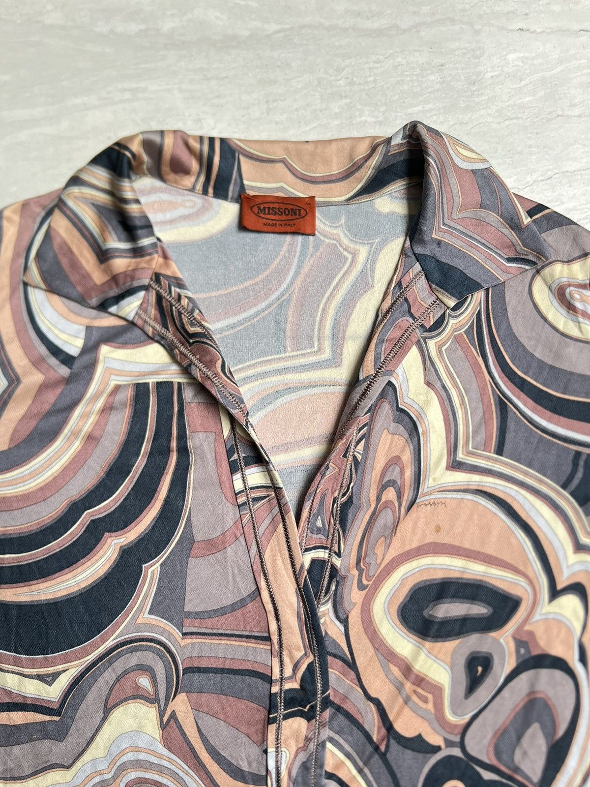 Missoni Missoni Abstract Pattern Shirt Size US S / EU 44-46 / 1 - 4 Thumbnail