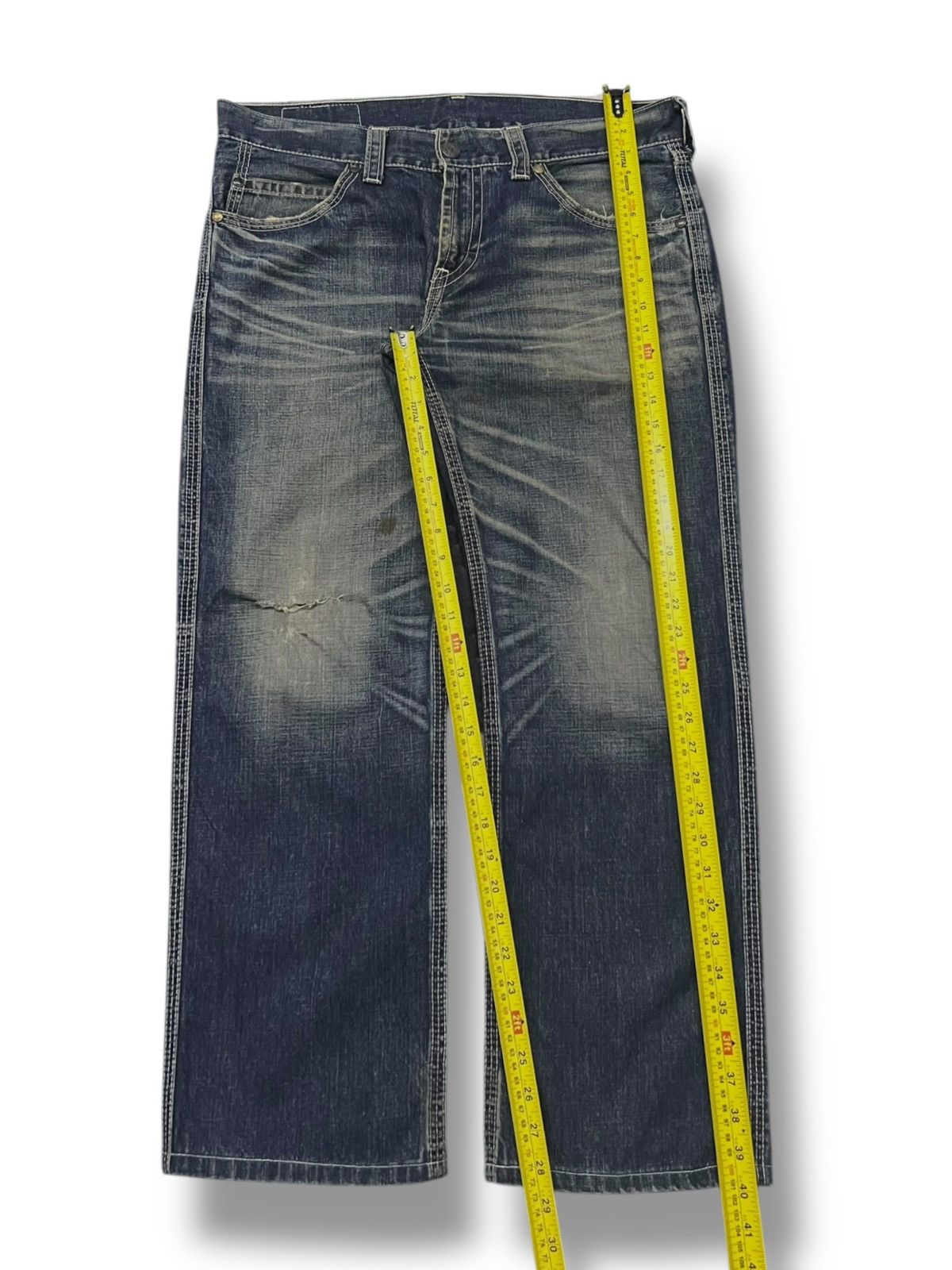 Levi's Vintage 00s Levi’s 501 Japan - Faded Whisker Wash. W38 Size US 38 / EU 54 - 14 Thumbnail