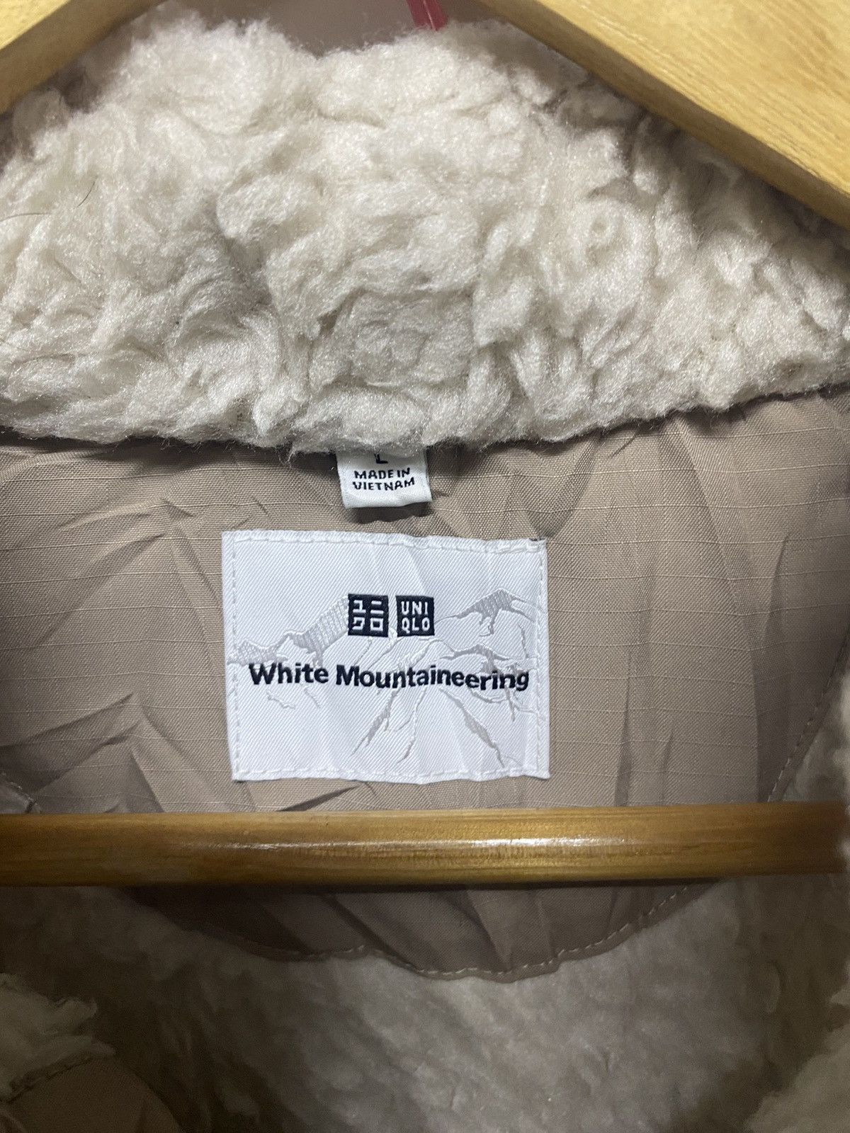 Uniqlo × White Mountaineering Uniqlo x White Mountaineering Sherpa Half Button Jacket Size US L / EU 52-54 / 3 - 9 Thumbnail