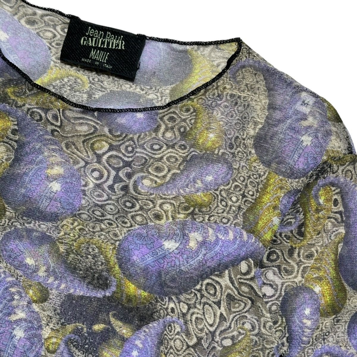 Jean Paul Gaultier Archive psychedelic mesh Size US M / EU 48-50 / 2 - 2 Thumbnail