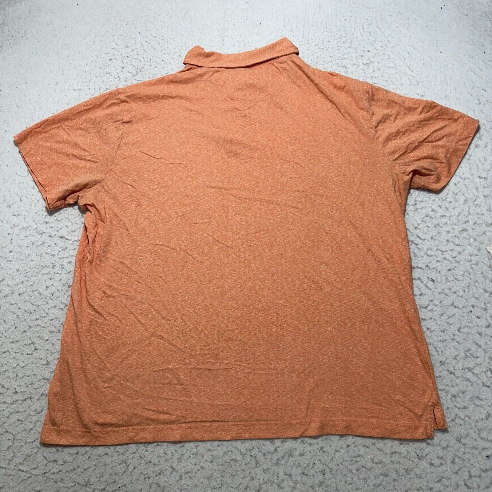JACHS NY Jachs NY Large Pima Cotton Polo Coral Orange Shirt Size US L / EU 52-54 / 3 - 10 Thumbnail