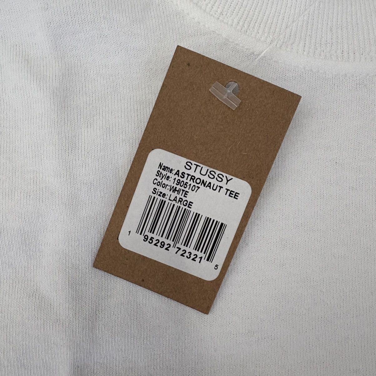 Stussy Stussy Astronaut Tee Large White Size US L / EU 52-54 / 3 - 3 Thumbnail