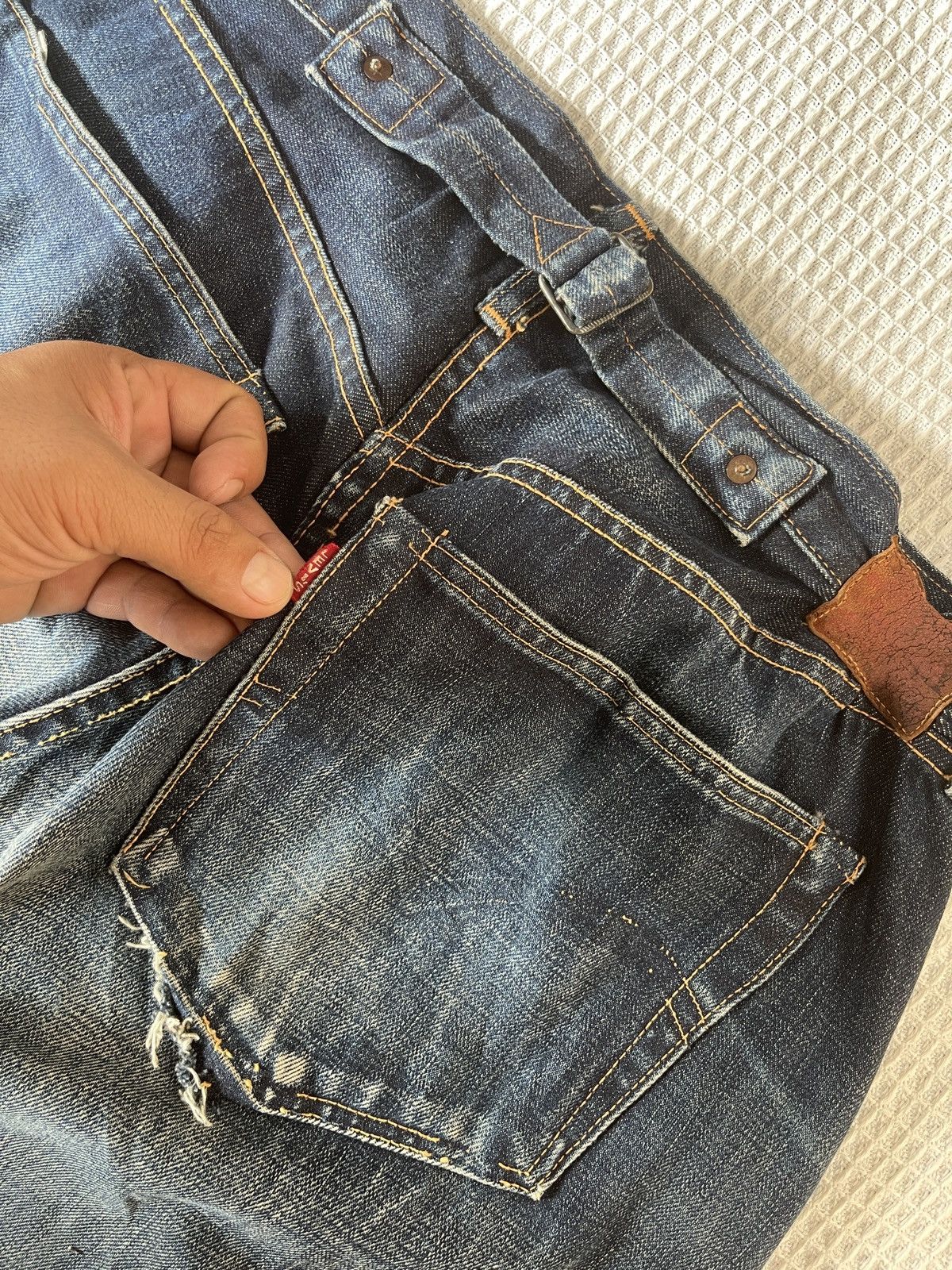 Levi's Vintage Clothing Very Rare🔥Vintage Levis 501xx LVC Lot 37501 Selvedge Denim Size US 36 / EU 52 - 14 Thumbnail