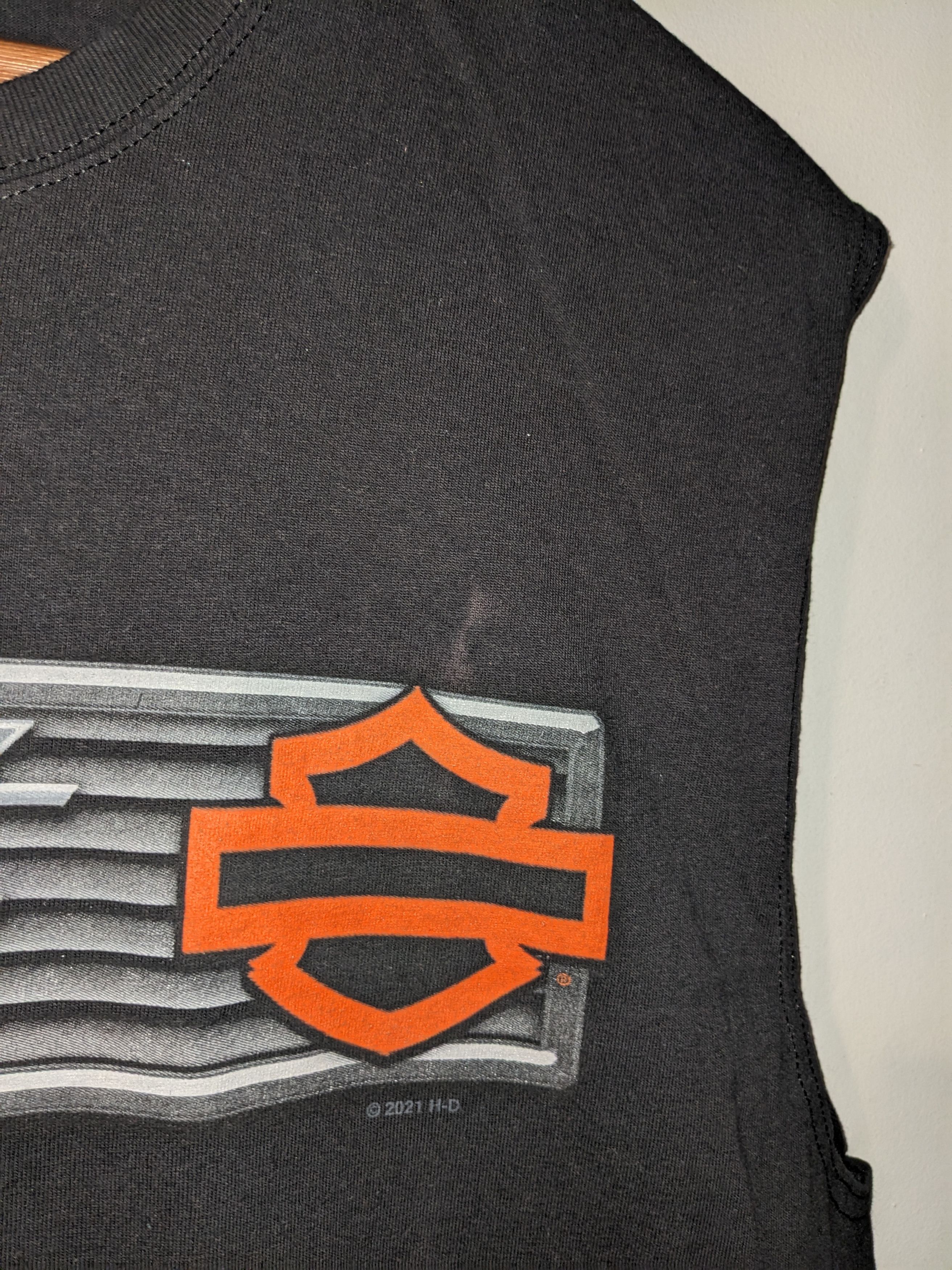 Harley Davidson Harley Davidson North Myrtle Beach Sleeveless T-Shirt Size US XL / EU 56 / 4 - 9 Thumbnail