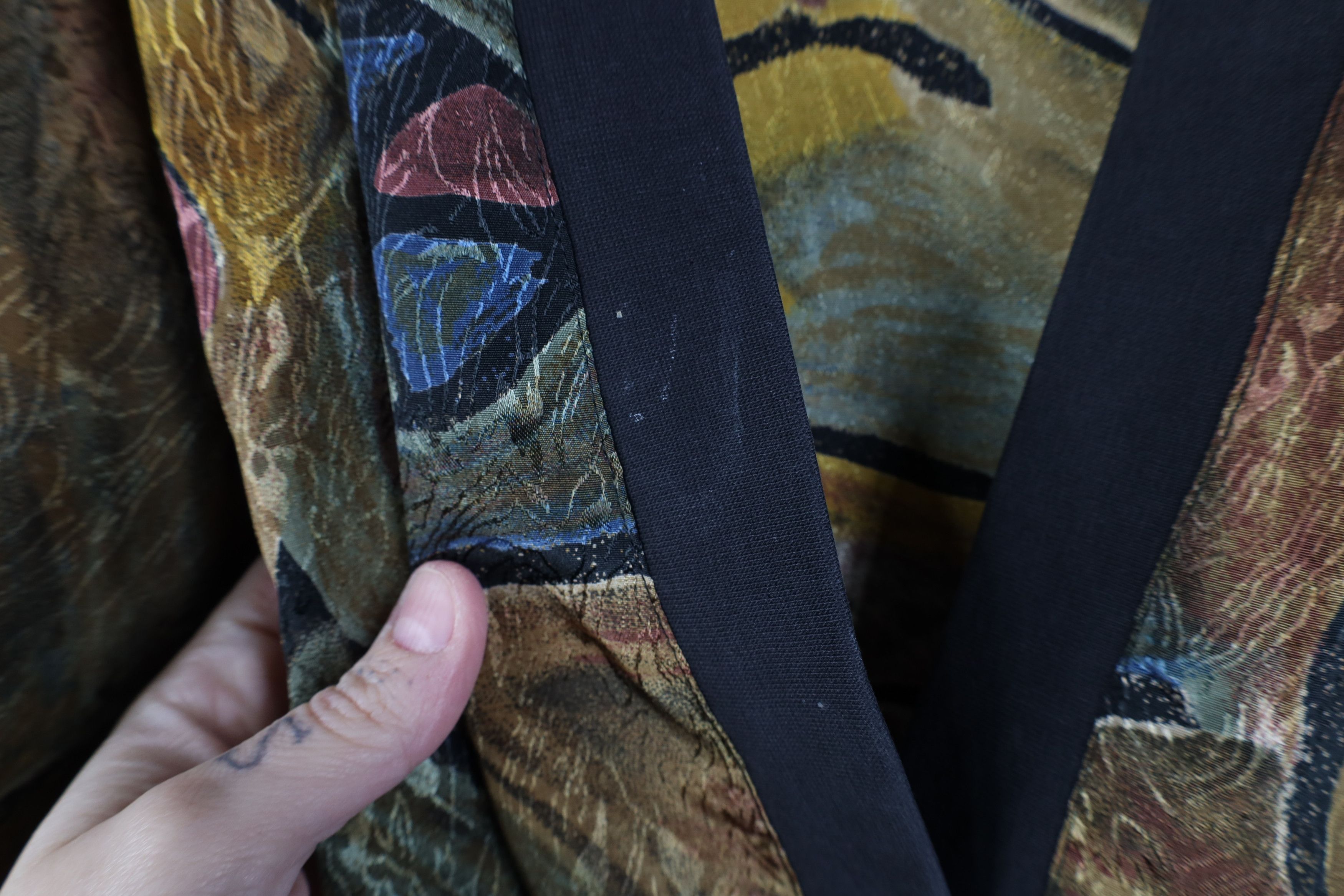 Vintage Vintage 90s Streetwear Geometric Art Cardigan Sweater Size M / US 6-8 / IT 42-44 - 5 Thumbnail