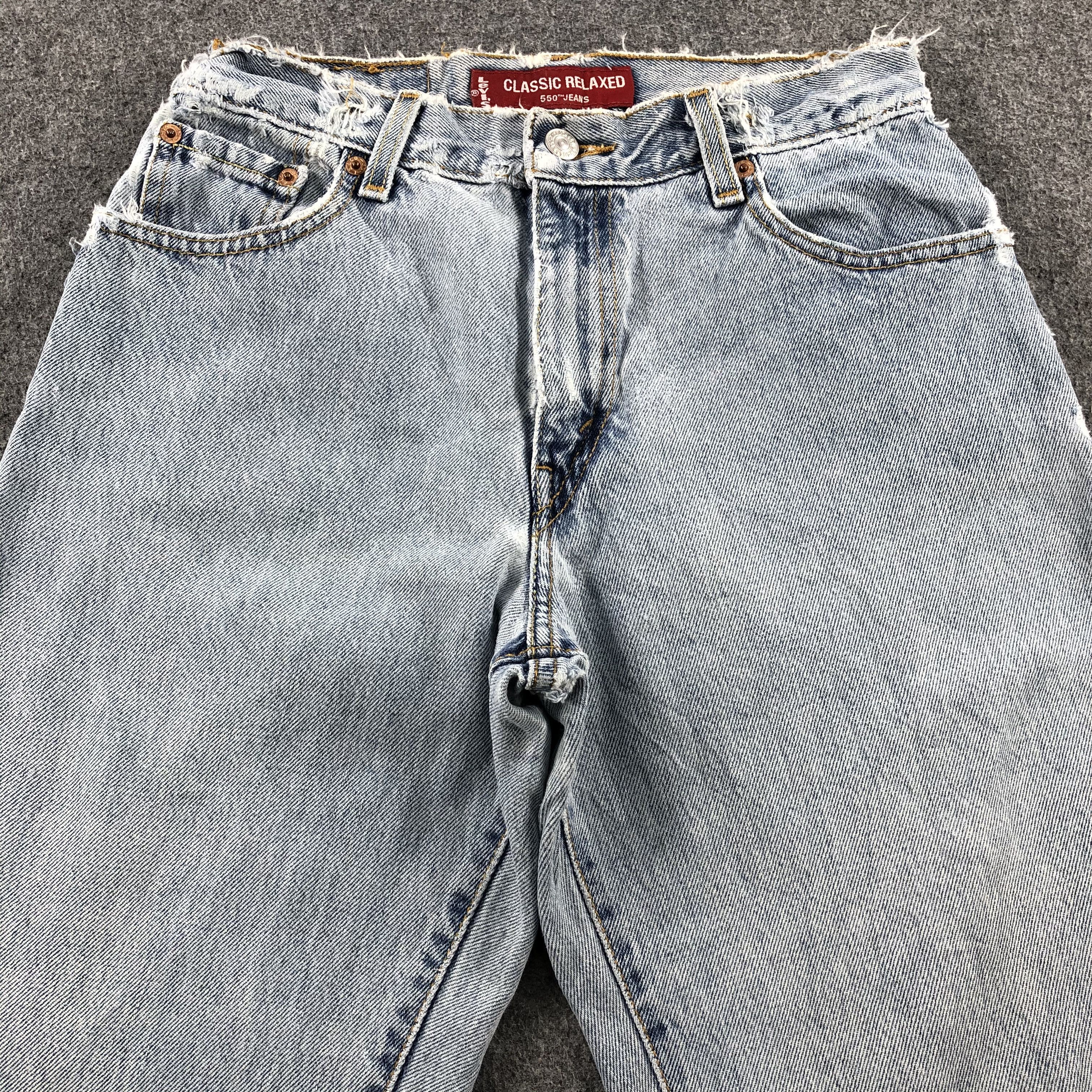 Levi's × Vintage Vintage Light Wash Levis 550 Jeans-JM1784 Size US 28 / EU 44 - 3 Thumbnail