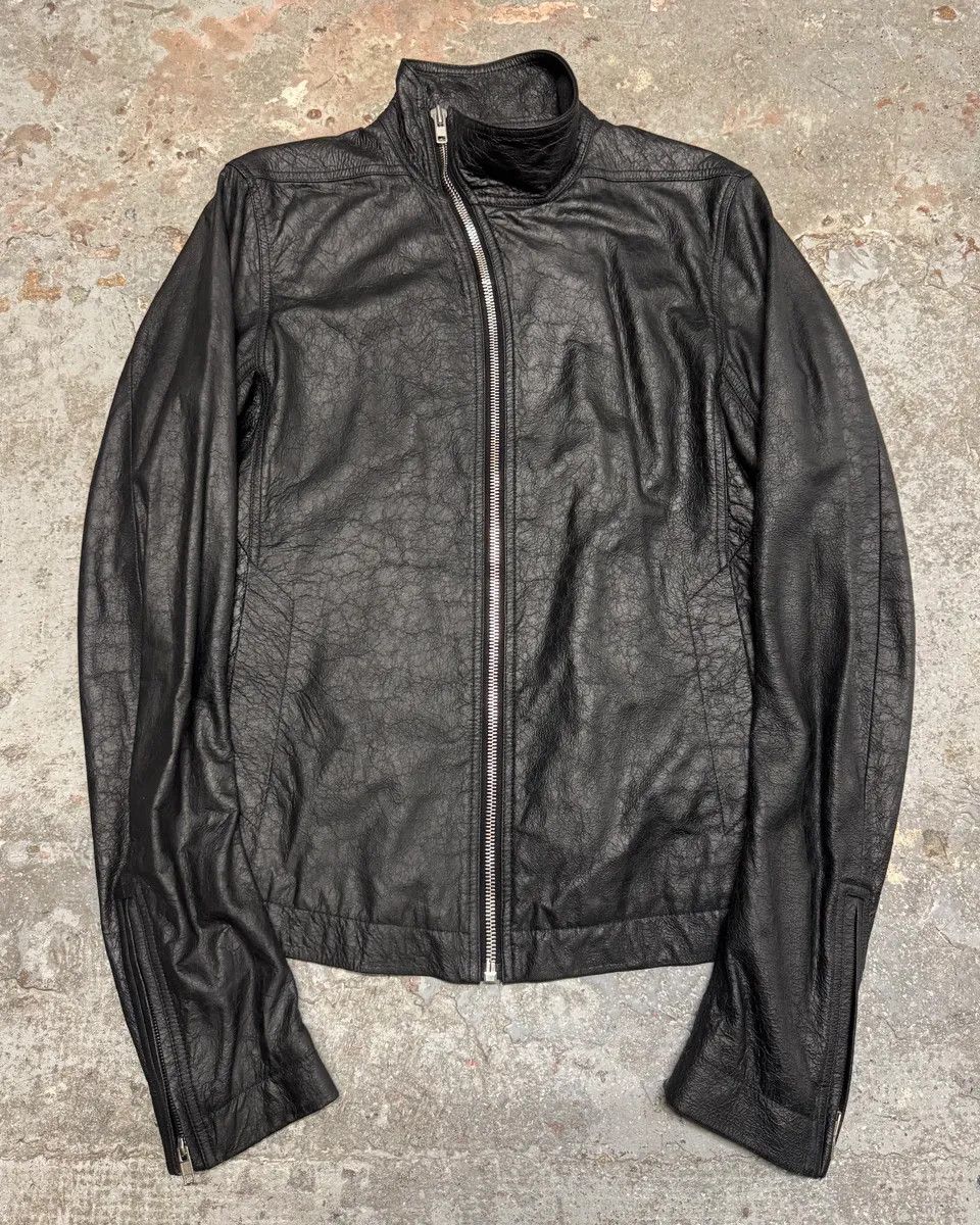 Rick Owens × Vintage Rick Owens Mollino Asymmetrical Black Leather