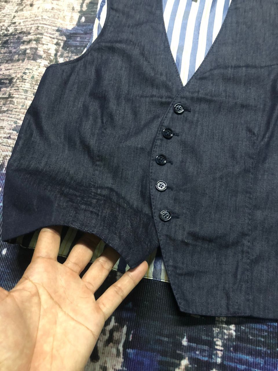 Emporio Armani Emporio Armani Jeans Vest Size US S / EU 44-46 / 1 - 9 Thumbnail
