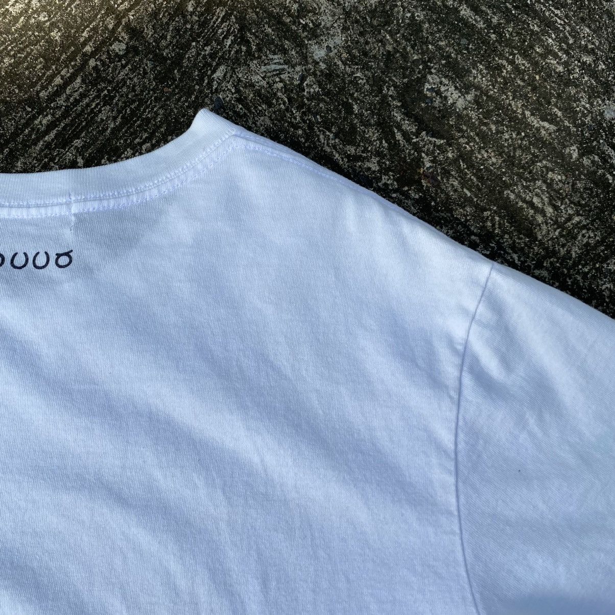 Zucca ZUCCA Crewneck T-Shirt with Black Logo Print on Front Size US L / EU 52-54 / 3 - 22 Thumbnail