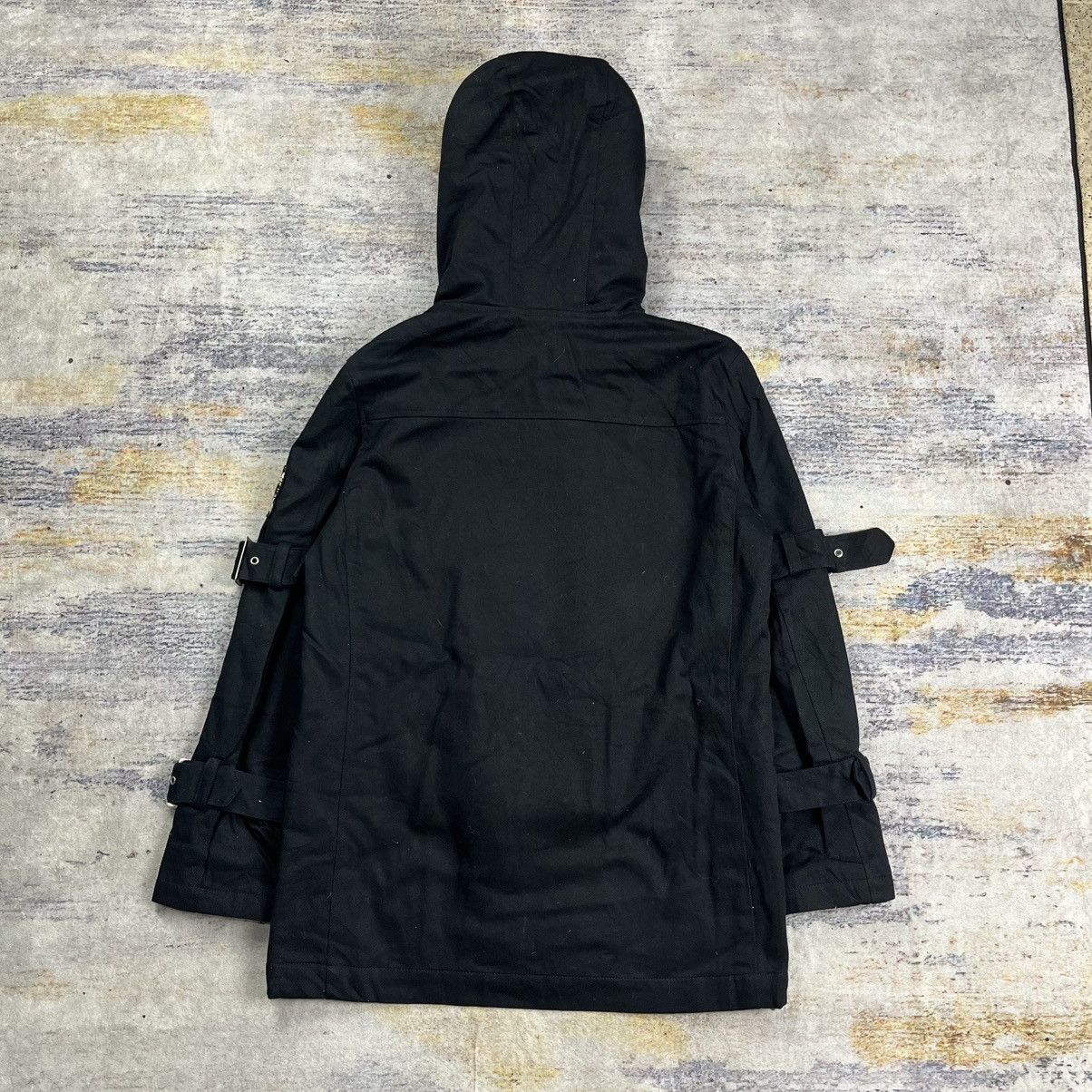 Le Grande Bleu (L.G.B.) Berning sho trim fur hood bondage clasp fireman jacket vkei Size US M / EU 48-50 / 2 - 3 Thumbnail