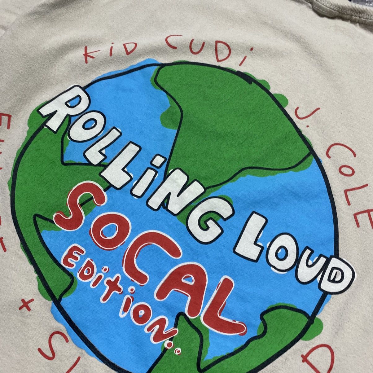 Designer × Kid Cudi × Rolling Loud Men’s Kid Cudi Rolling Loud Social 2021 rare merch tee Size US L / EU 52-54 / 3 - 3 Thumbnail