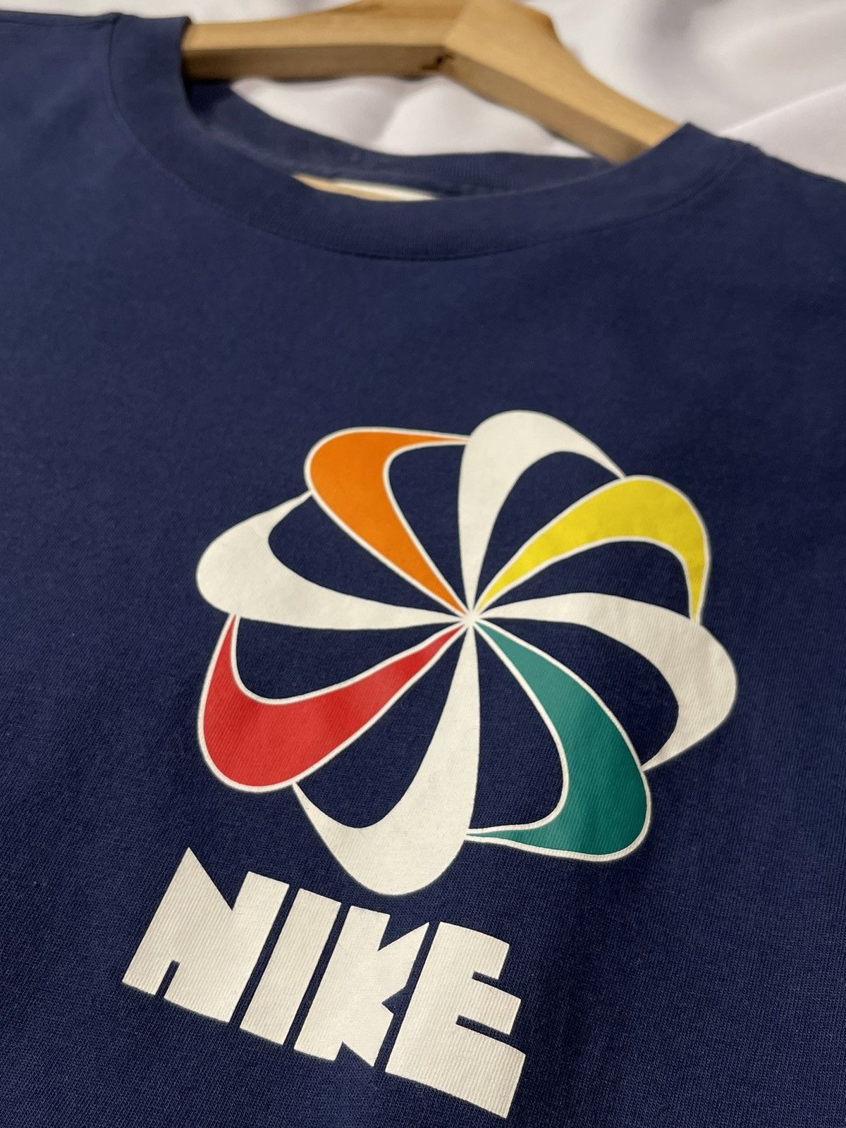 Nike × Vintage NIKE PINWHEEL TEE WHITE TAG Size US M / EU 48-50 / 2 - 3 Thumbnail