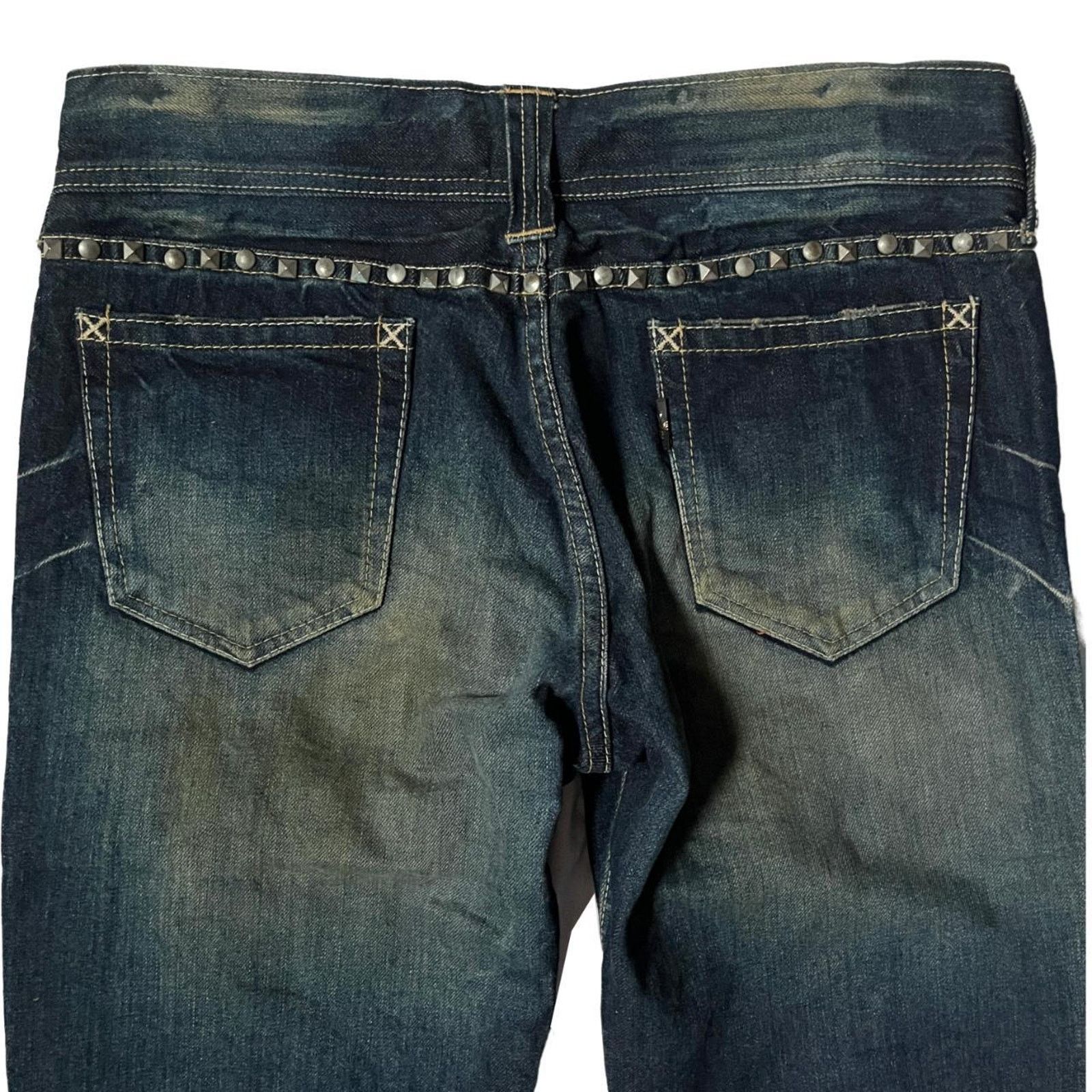 Tornado Mart Japanese label vanquish denim 00s Size US 32 / EU 48 - 3 Thumbnail
