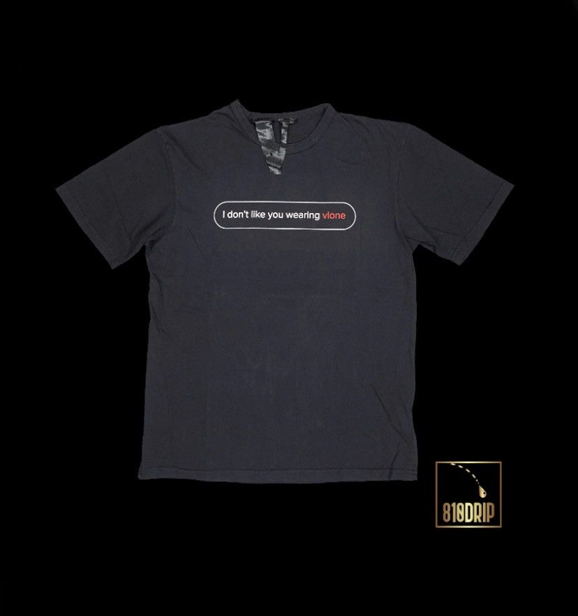 Vlone Vlone Text Message Tee Limited Edition With “V” Size US M / EU 48-50 / 2 - 2 Thumbnail