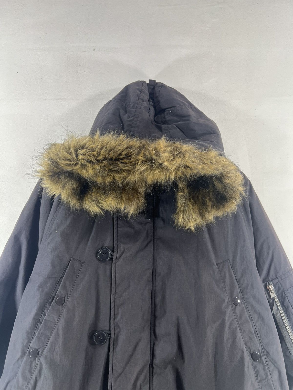 Alpha Industries Alpha Industries Parka With Mohair Hooded Size US L / EU 52-54 / 3 - 3 Thumbnail