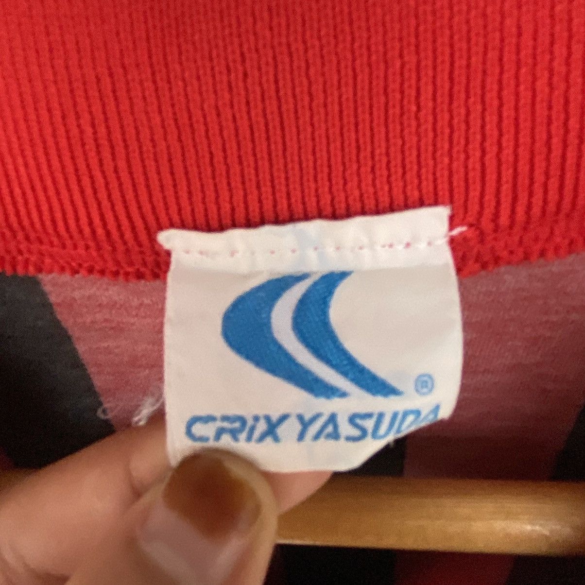 Other Vintage Crix Yasuda Football Red And Black Jumper Size S Size US S / EU 44-46 / 1 - 6 Thumbnail