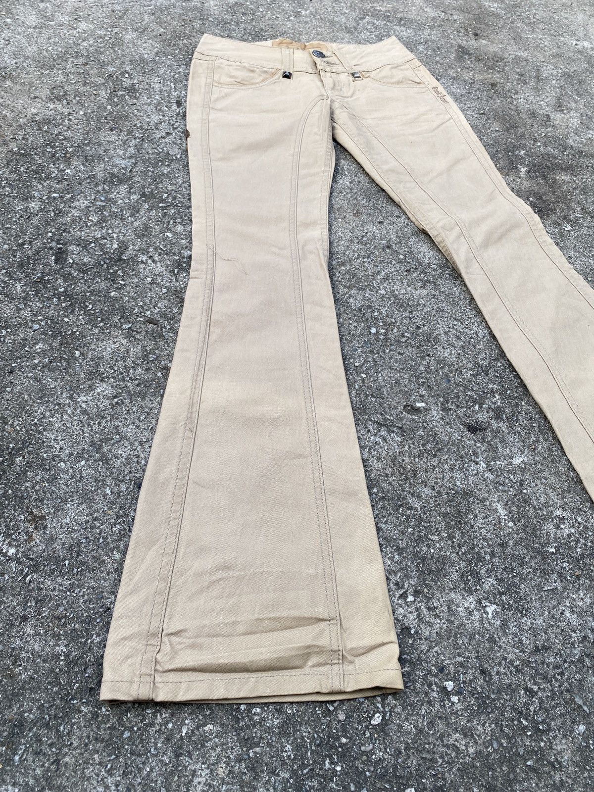Japanese Brand × Le Grande Bleu (L.G.B.) × Tornado Mart Cook Jeans Japan Low Rise Flare Pant Size US 28 / EU 44 - 6 Thumbnail