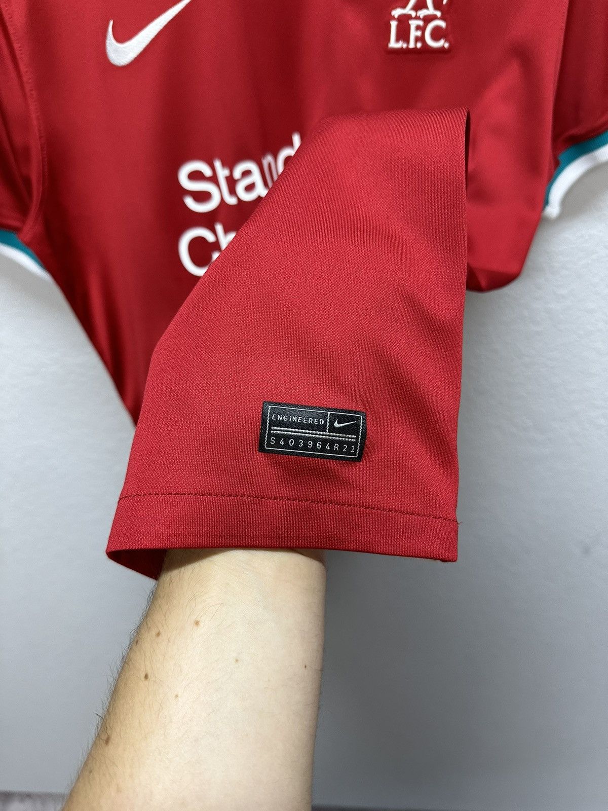 Vintage Nike Liverpool 2020 2021 Home Football Shirt Soccer Jersey Size US L / EU 52-54 / 3 - 5 Thumbnail