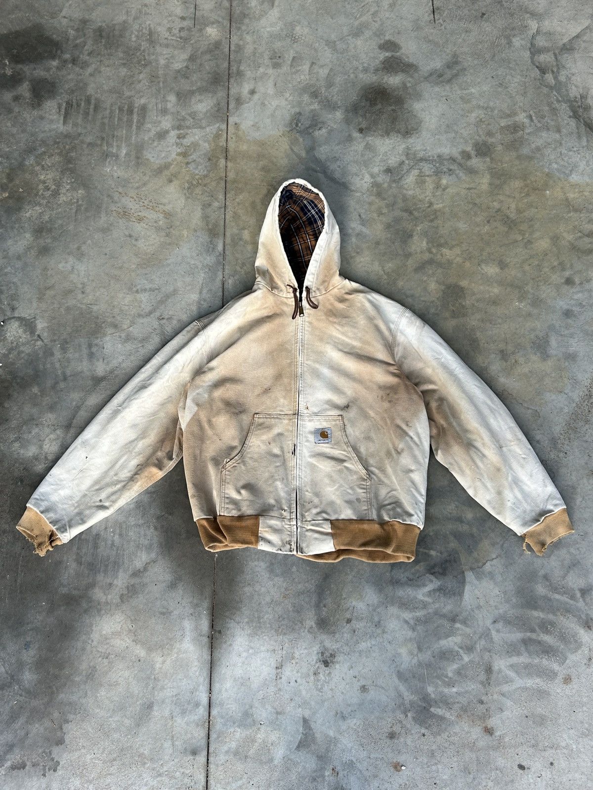 Carhartt Carhartt Workwear jacket with heavy distressing Size US L / EU 52-54 / 3 - 1 Thumbnail