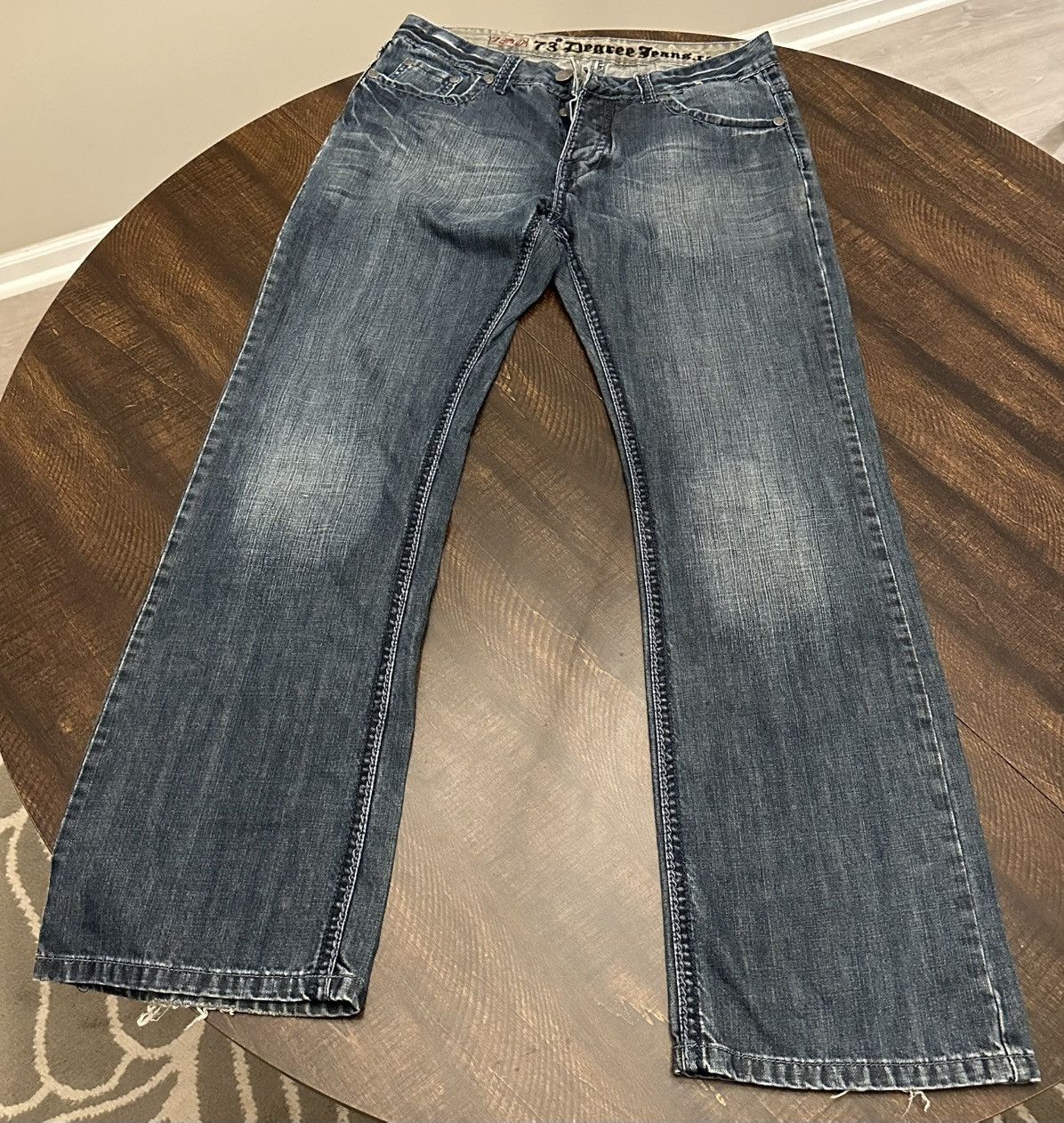 Other VTG Jeans Men's 73 Degree Jeans C.O Italian Design-34x31.5 Size US 34 / EU 50 - 4 Thumbnail