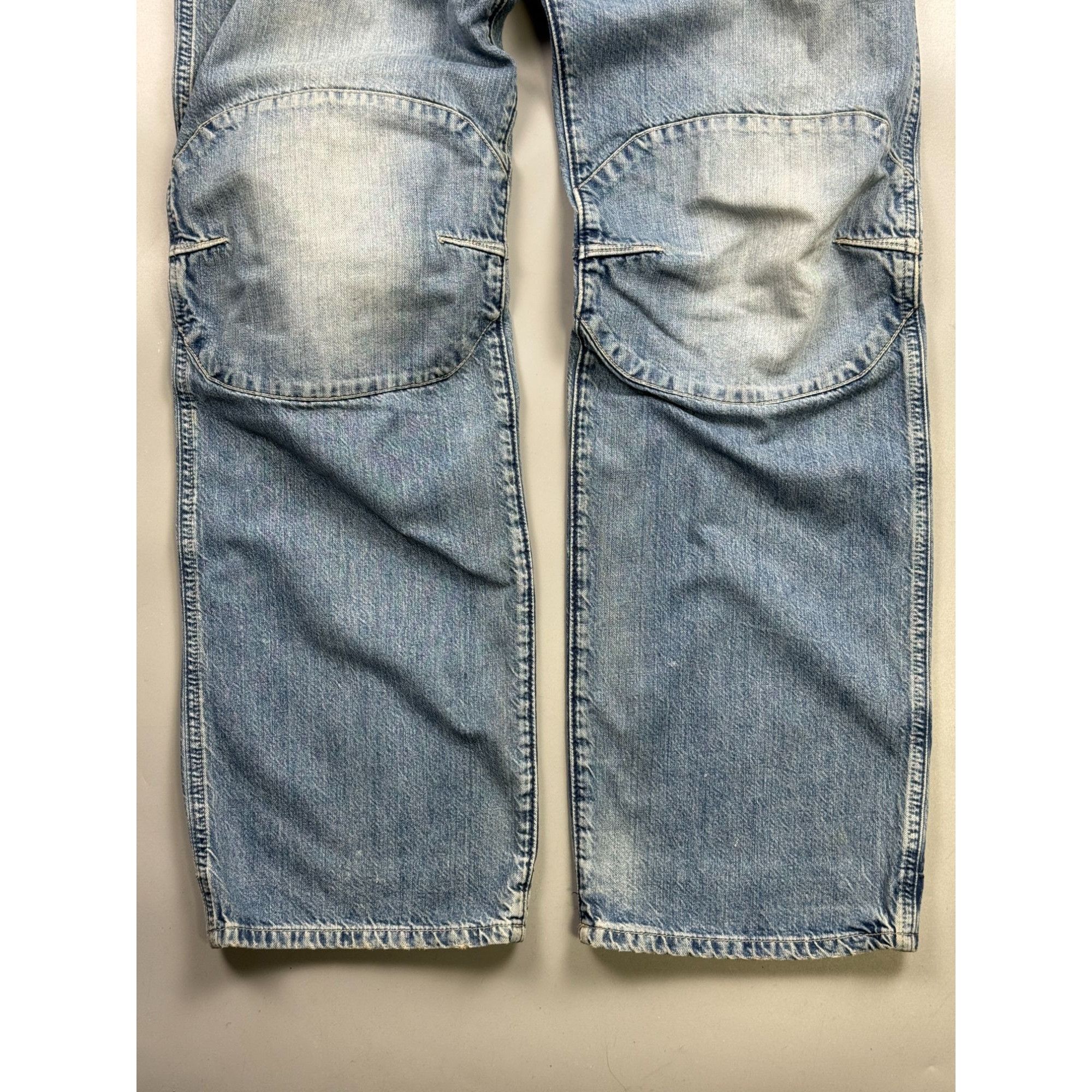 G-Star G-Star Raw Light Wash Denim Jeans Pants (Y1241) Size US 32 / EU 48 - 2 Thumbnail