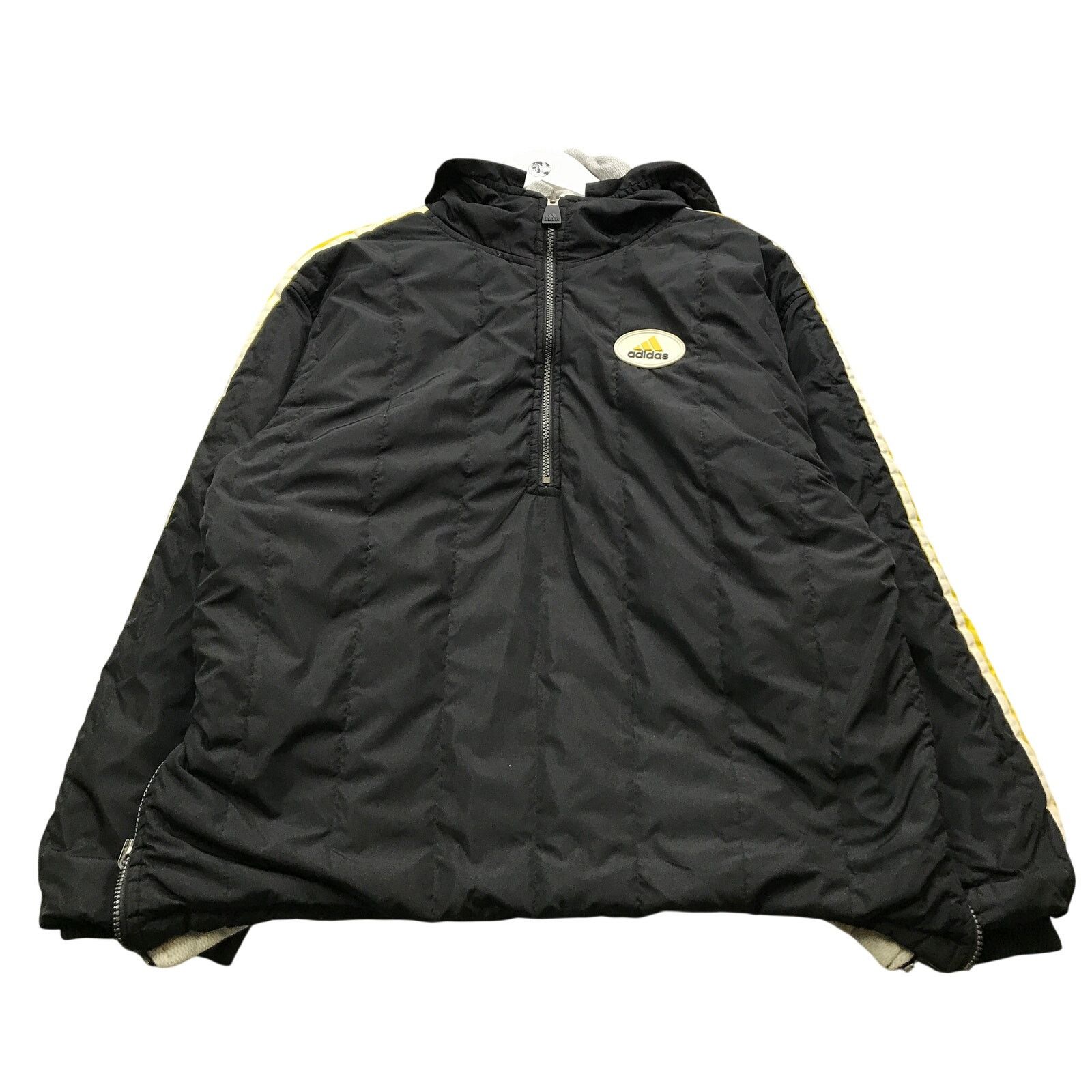 Adidas Vintage 90s Adidas Reversible 1/2 Zip Jacket Hoodie Mens S Size US S / EU 44-46 / 1 - 7 Thumbnail