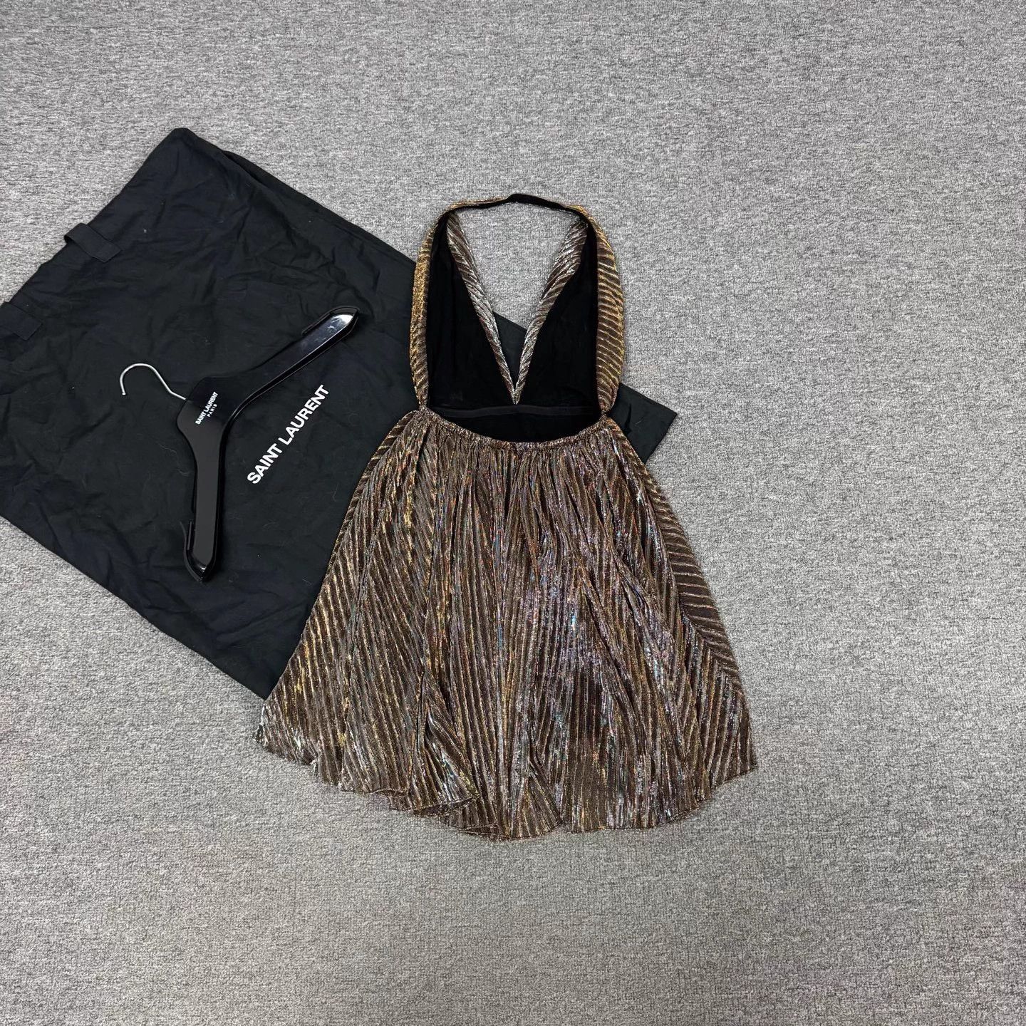 Saint Laurent Paris YSL Runway Backless Dress Size S 99 New Size S / US 4 / IT 40 - 2 Thumbnail
