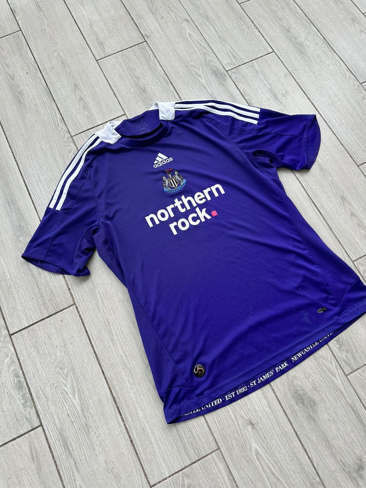 Adidas × Vintage 2008 2009 Newcastle United Adidas Away Purple Soccer Jersey Size US M / EU 48-50 / 2 - 2 Thumbnail