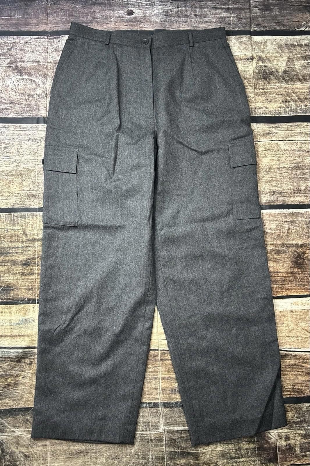 Other Talbots Dress Pants Womens 14p 32x28 Italian Wool Cargo Size 36" / US 14 / IT 50 - 1 Thumbnail
