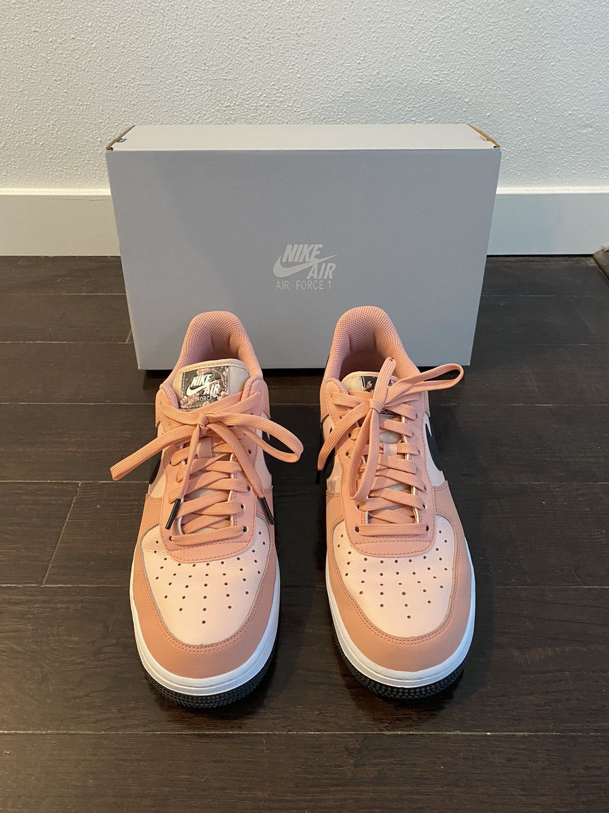 Nike Air Force 1 ‘07 LE “Pink Quartz” Size US 8 / EU 41 - 4 Thumbnail