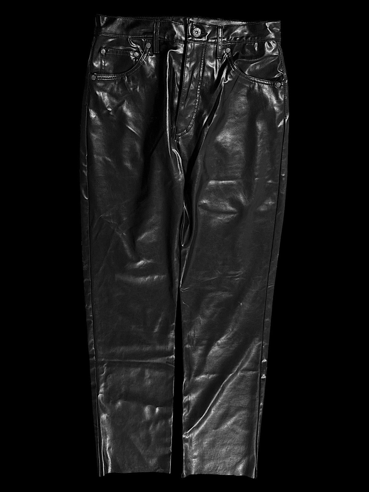 Japanese Brand × Vintage Leather pants Size US 30 / EU 46 - 1 Thumbnail