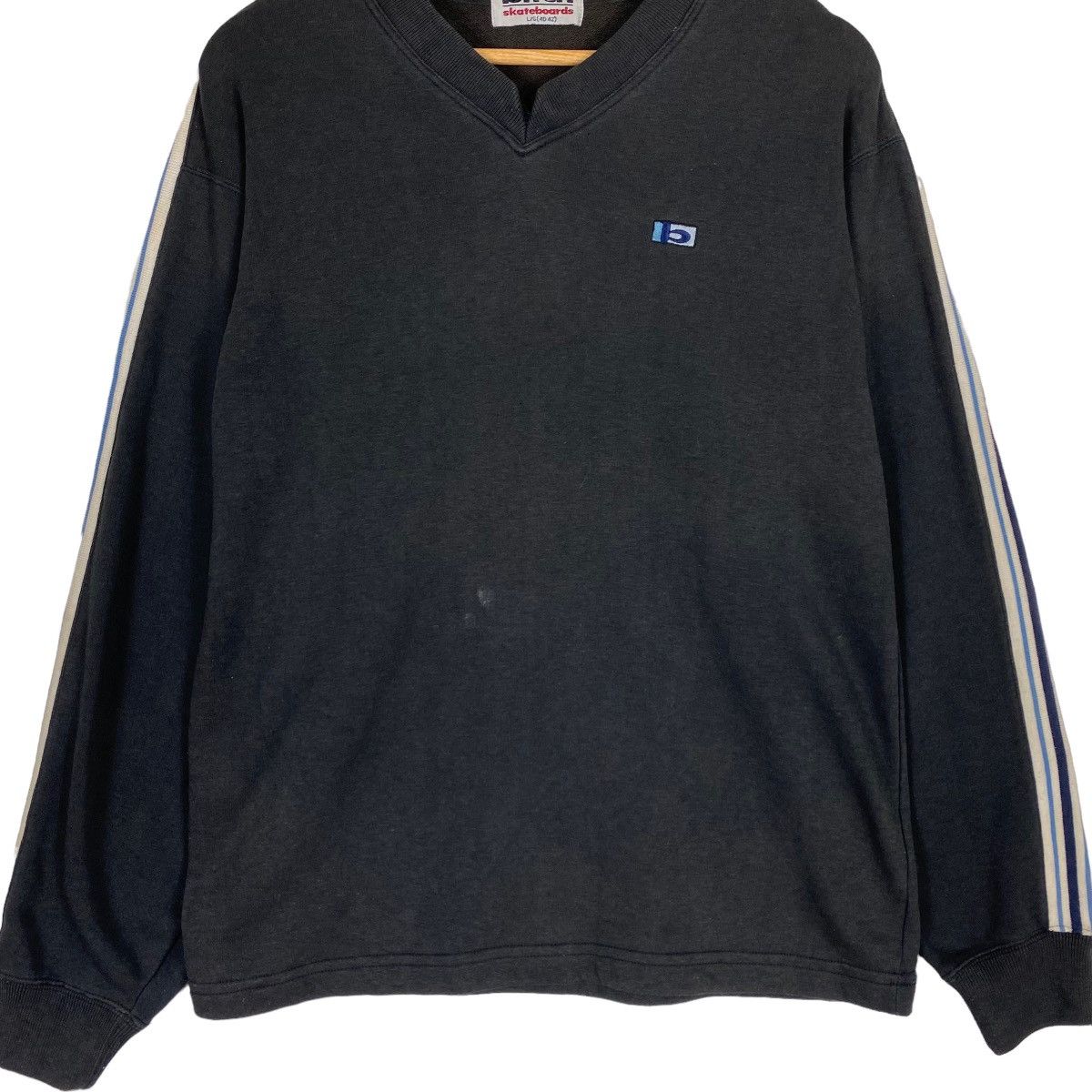 Japanese Brand × Welcome Skateboards Vtg 90s Bitch Skaterboards Small Logo Crewneck Sweatshirt Size US M / EU 48-50 / 2 - 5 Thumbnail