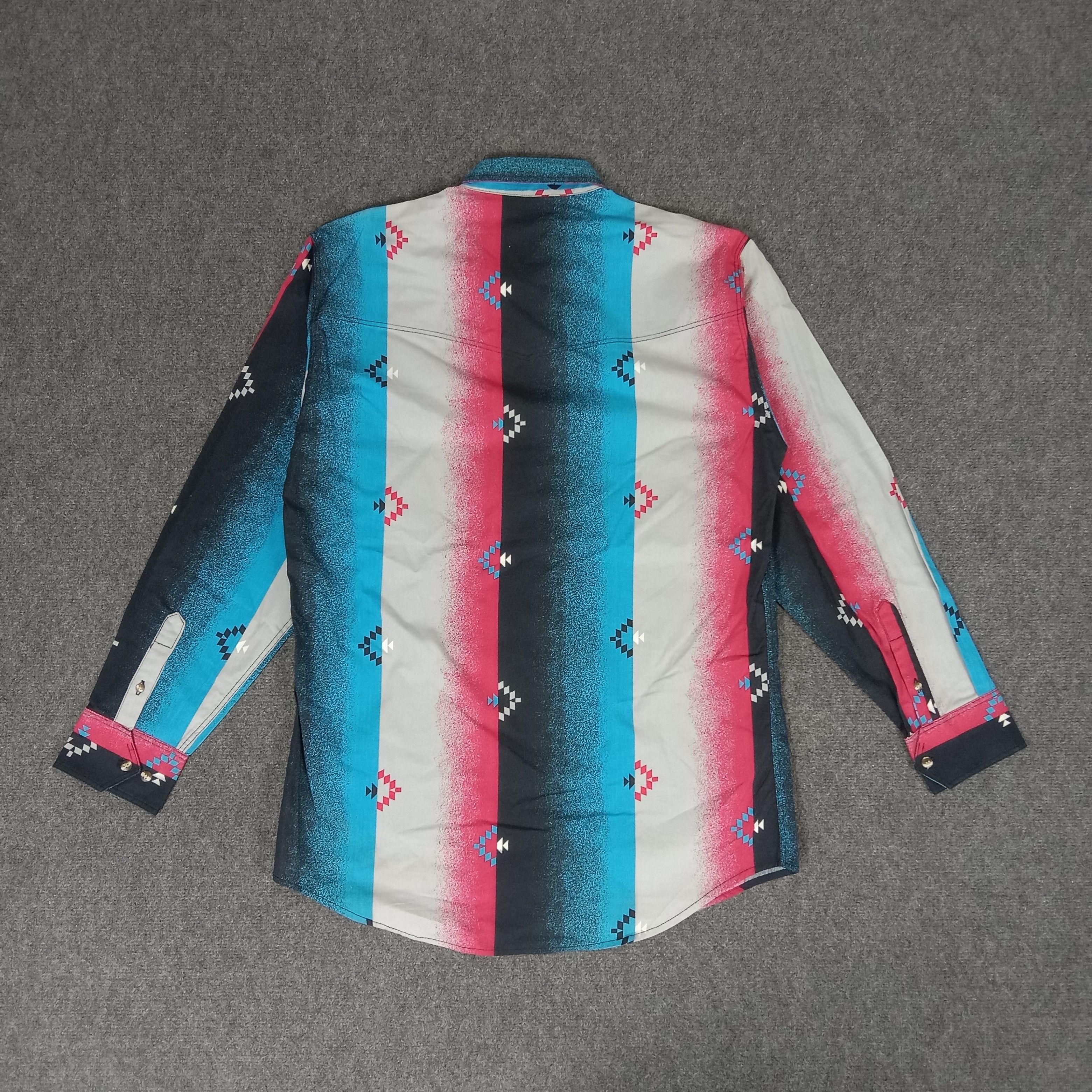 Express × Vintage Express Rider American Retro Style Button Up Shirt Size US M / EU 48-50 / 2 - 4 Thumbnail