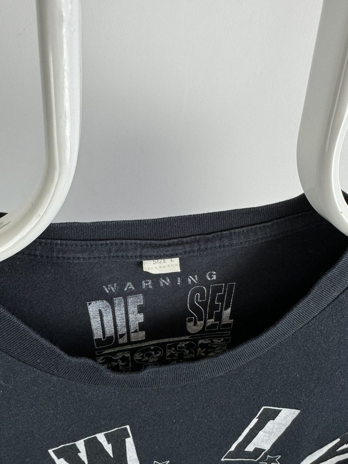 Diesel Diesel Owly Brave Big Logo Tee Size US L / EU 52-54 / 3 - 3 Thumbnail