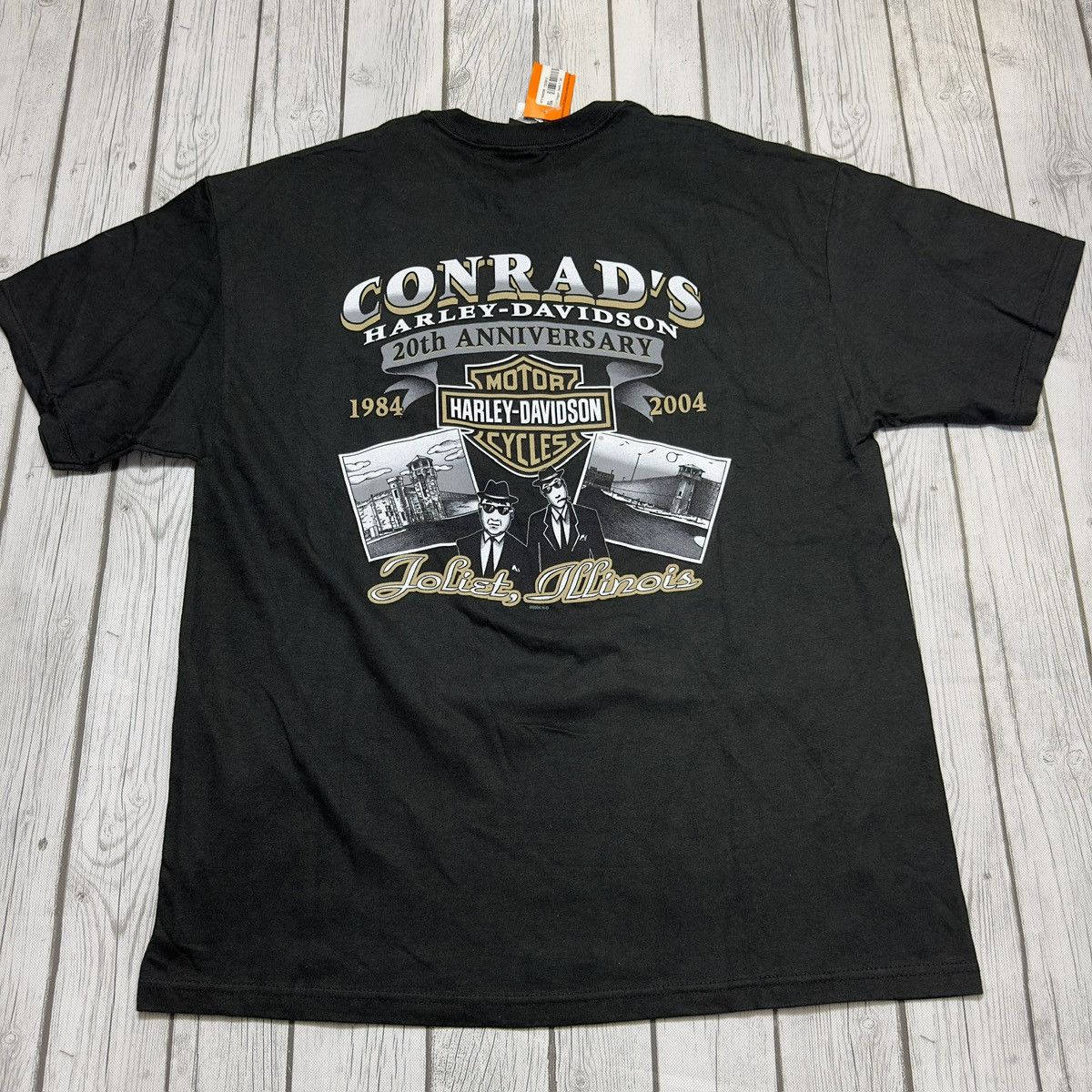 Harley Davidson × Vintage Vintage Harley Davidson tee Size US XL / EU 56 / 4 - 2 Thumbnail