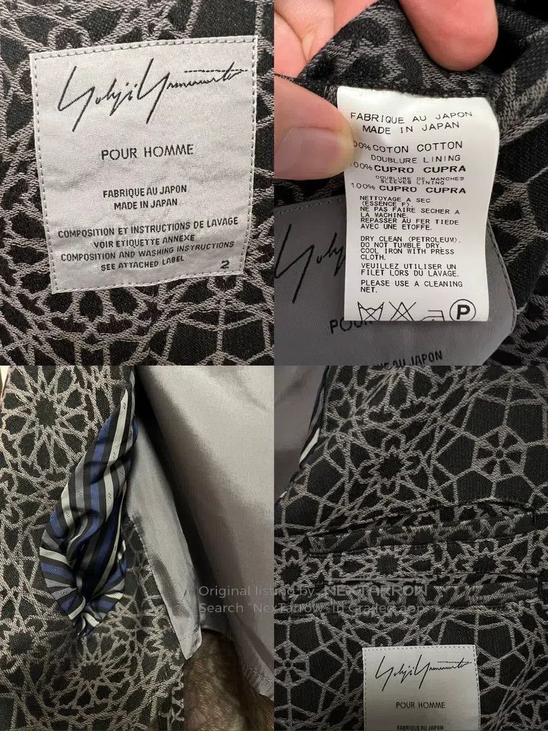 Yohji Yamamoto Yohji Yamamoto 15ss Man-India National and Style Cardigan Size US M / EU 48-50 / 2 - 8 Thumbnail