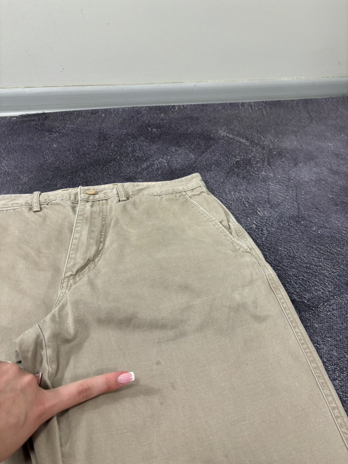 Avirex Vintage Avirex USA Utility Military Hype Beige Chino Pants Size US 34 / EU 50 - 15 Thumbnail