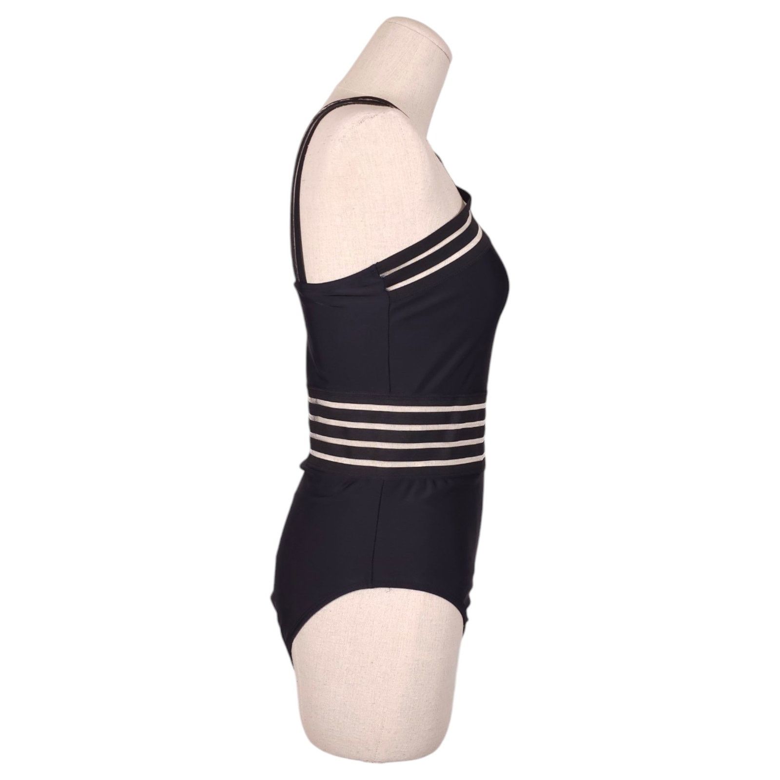 Other Aava Imogen Crossover Swimsuit Black Sz Large Size ONE SIZE - 4 Thumbnail